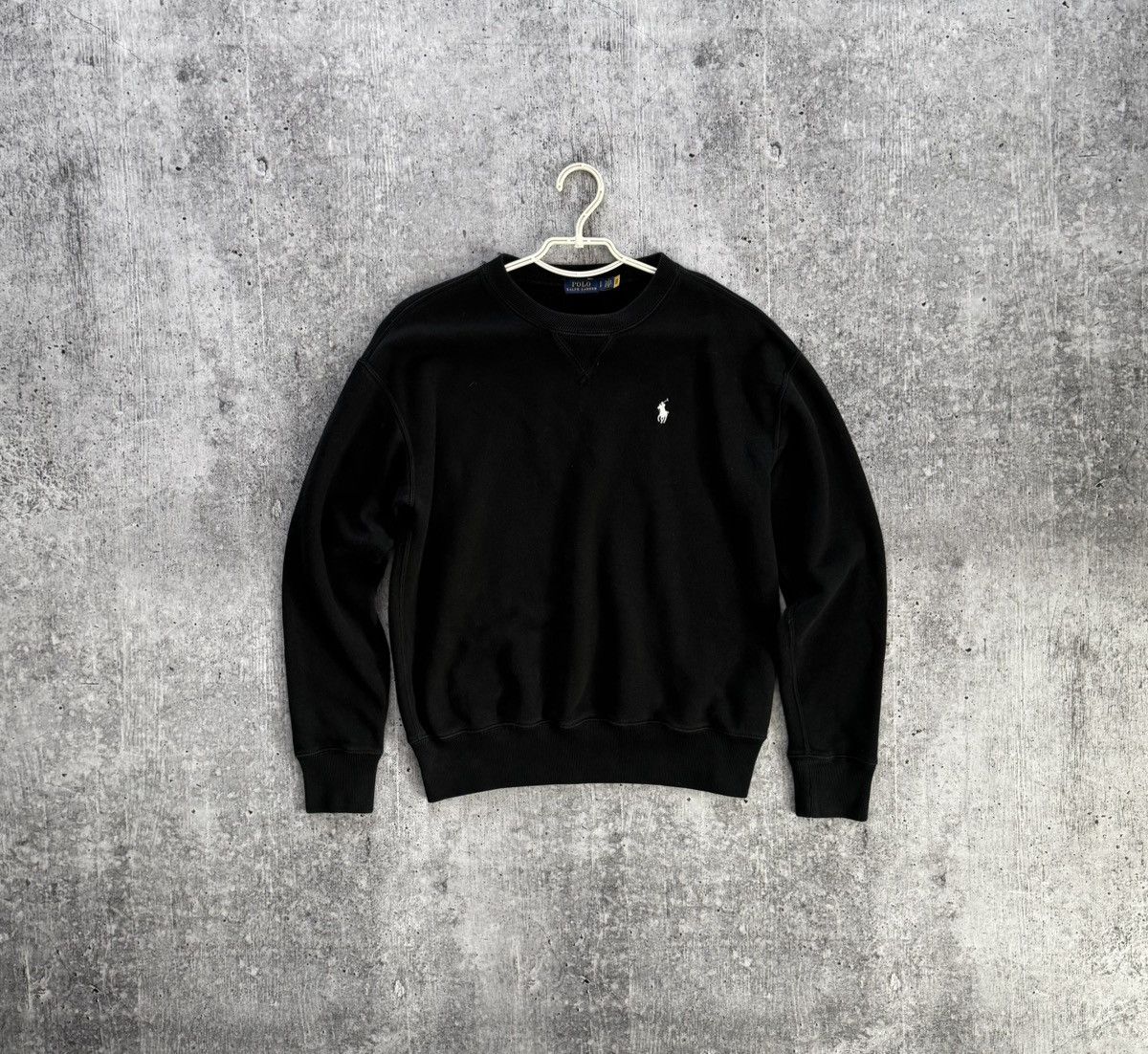 Polo Ralph Lauren Old money Polo Ralph Lauren sweatshirt black y2k hype rare S Size US S / EU 44-46 / 1 - 2 Thumbnail
