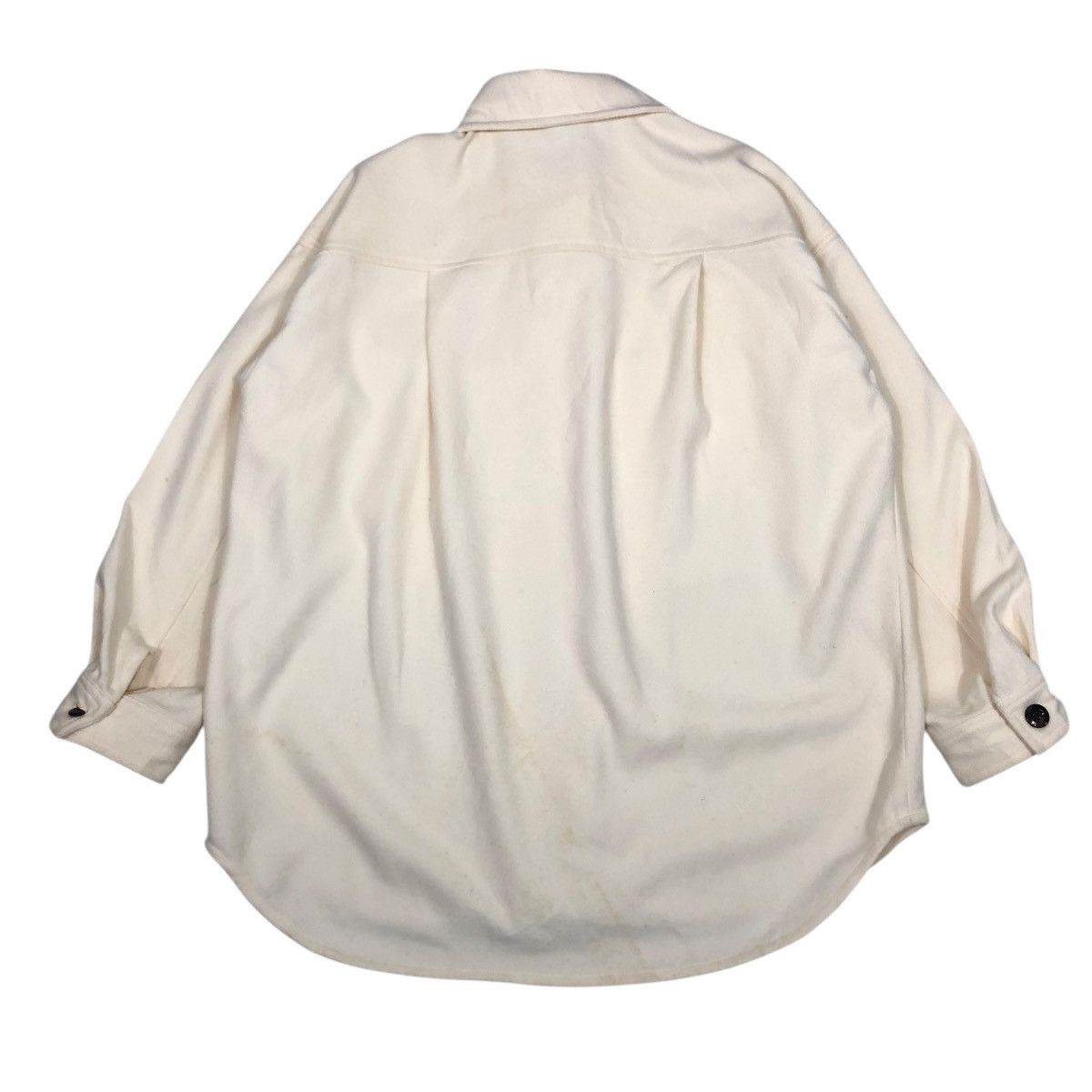 Japanese Brand 🔥VINTAGE WOOL CHORE BUTTON JACKET GU JAPAN ISSEY MIYAKE Size US L / EU 52-54 / 3 - 2 Thumbnail
