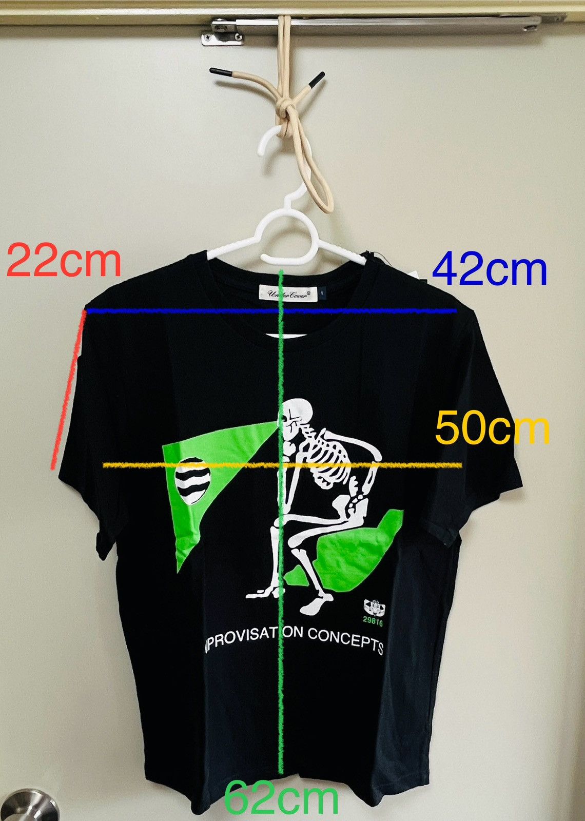 Undercover Improvisation Concepts Tee SS17 shipped from Japan Size US S / EU 44-46 / 1 - 12 Thumbnail