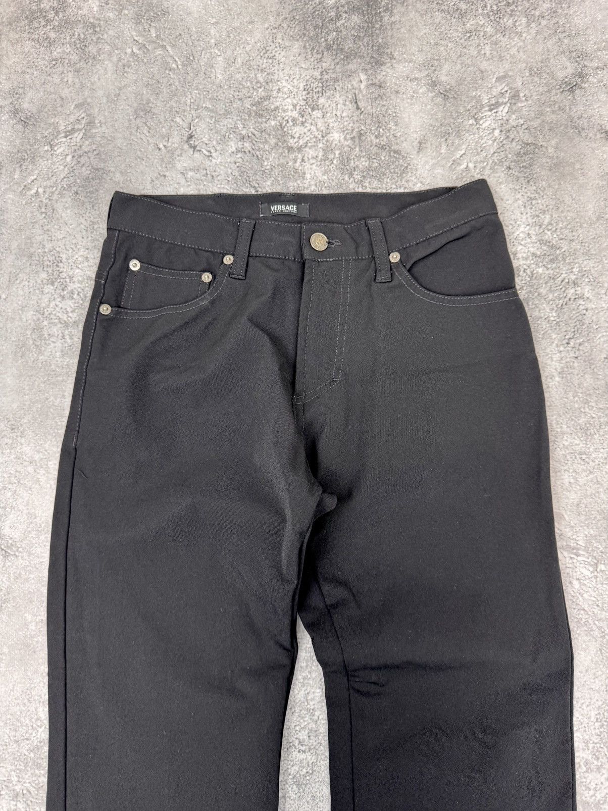 Versace Versace Jeans Couture Women Pants Black Size 30 Size 30" / US 8 / IT 44 - 5 Thumbnail