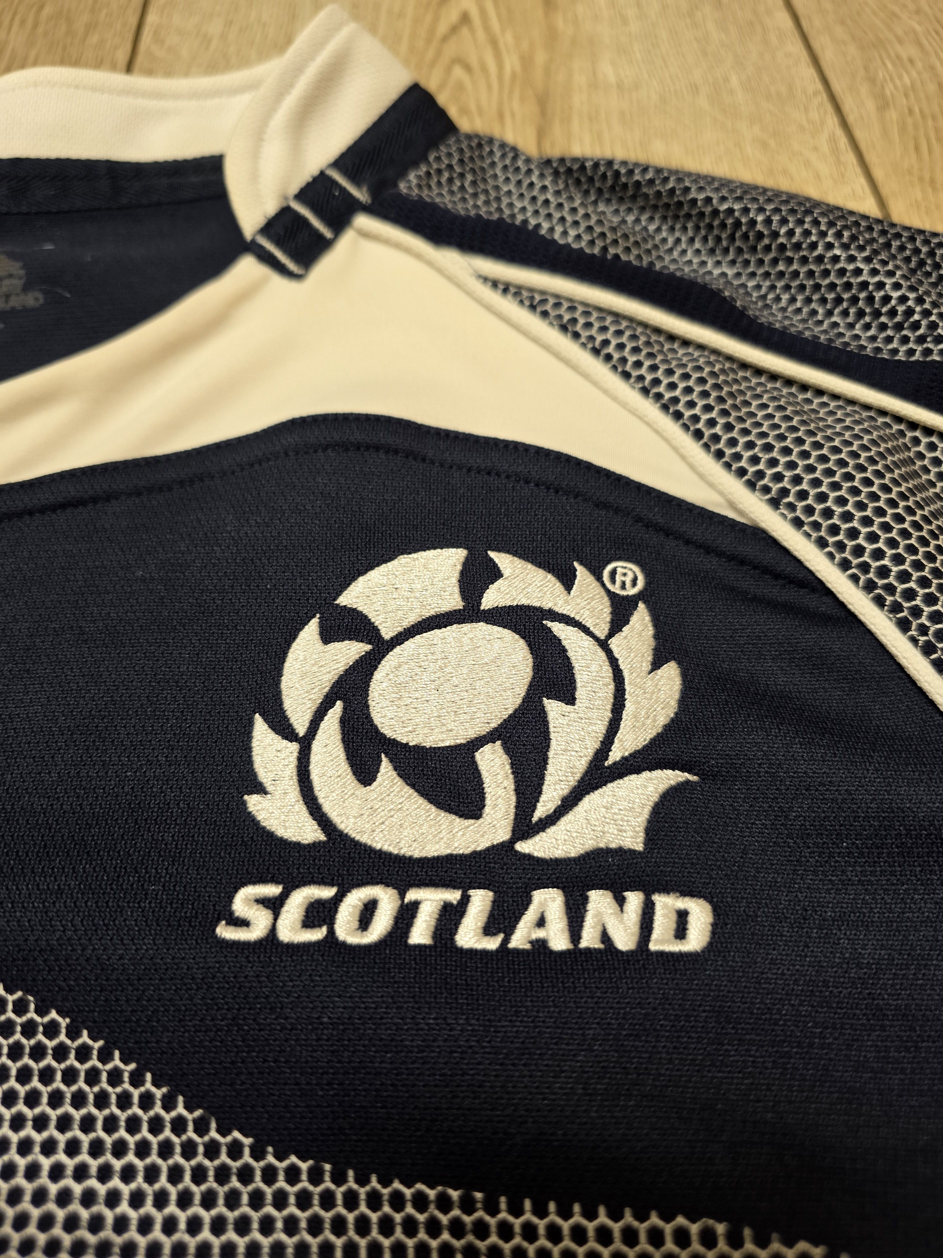 Vintage SCOTLAND VINTAGE RUGBY SHIRT 2008 RUGBY SHIRT SCOTLAND Size US L / EU 52-54 / 3 - 4 Thumbnail