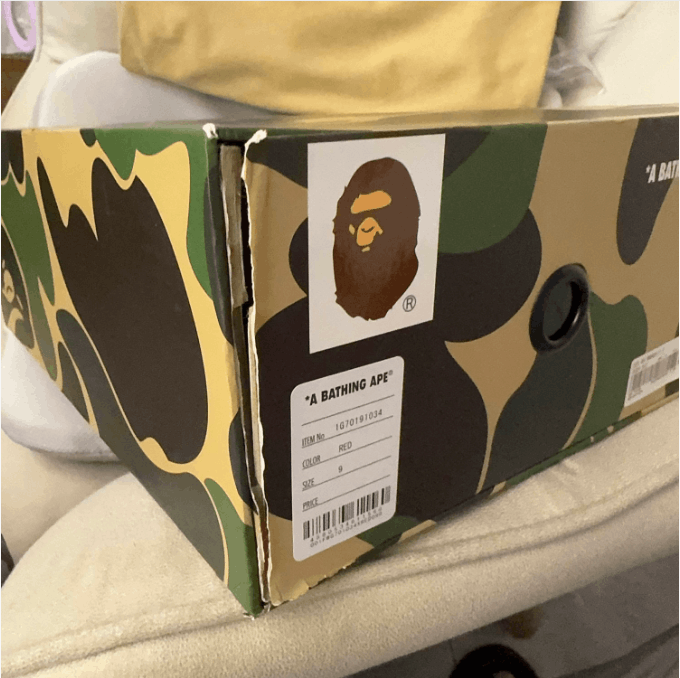 Bape ABATHINGAPE high-top sneaker for men Size US 9.5 / EU 42-43 - 8 Thumbnail