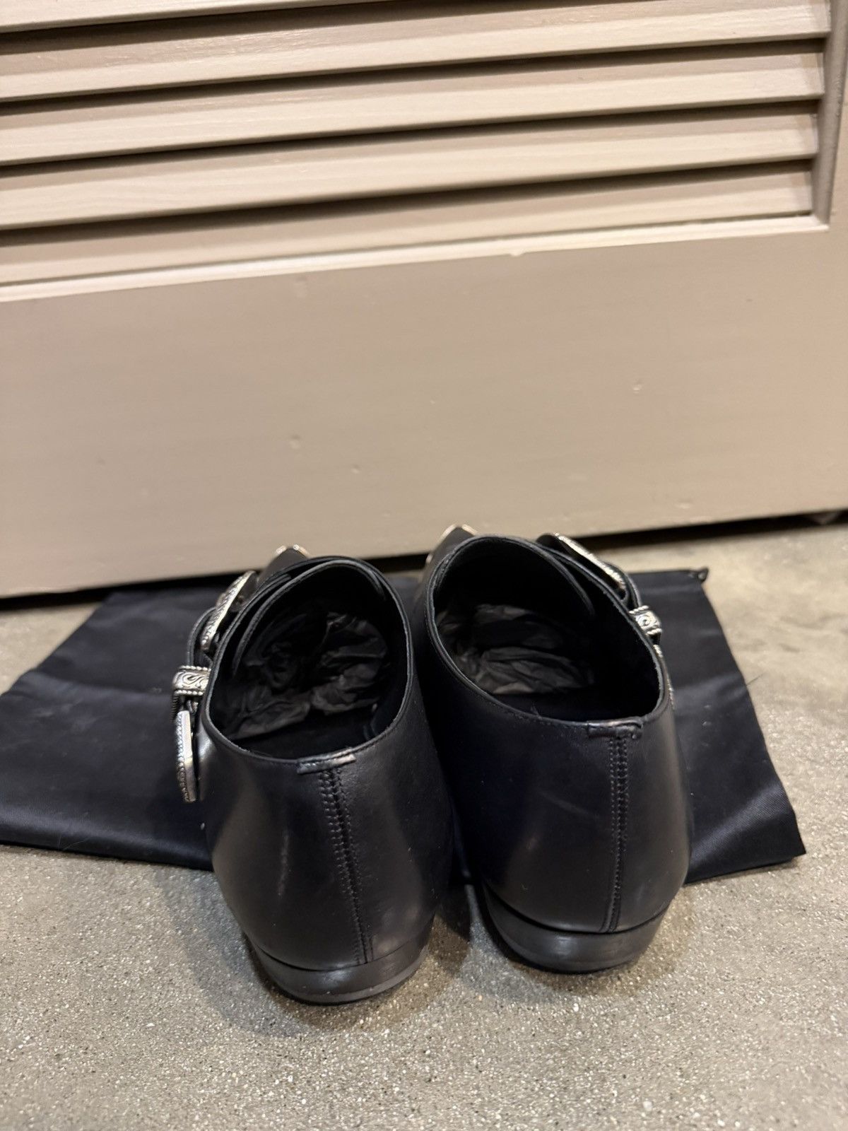 Saint Laurent Paris SS14 Western Monk Strap Duckies Loafers 40 Size US 7 / EU 40 - 4 Thumbnail
