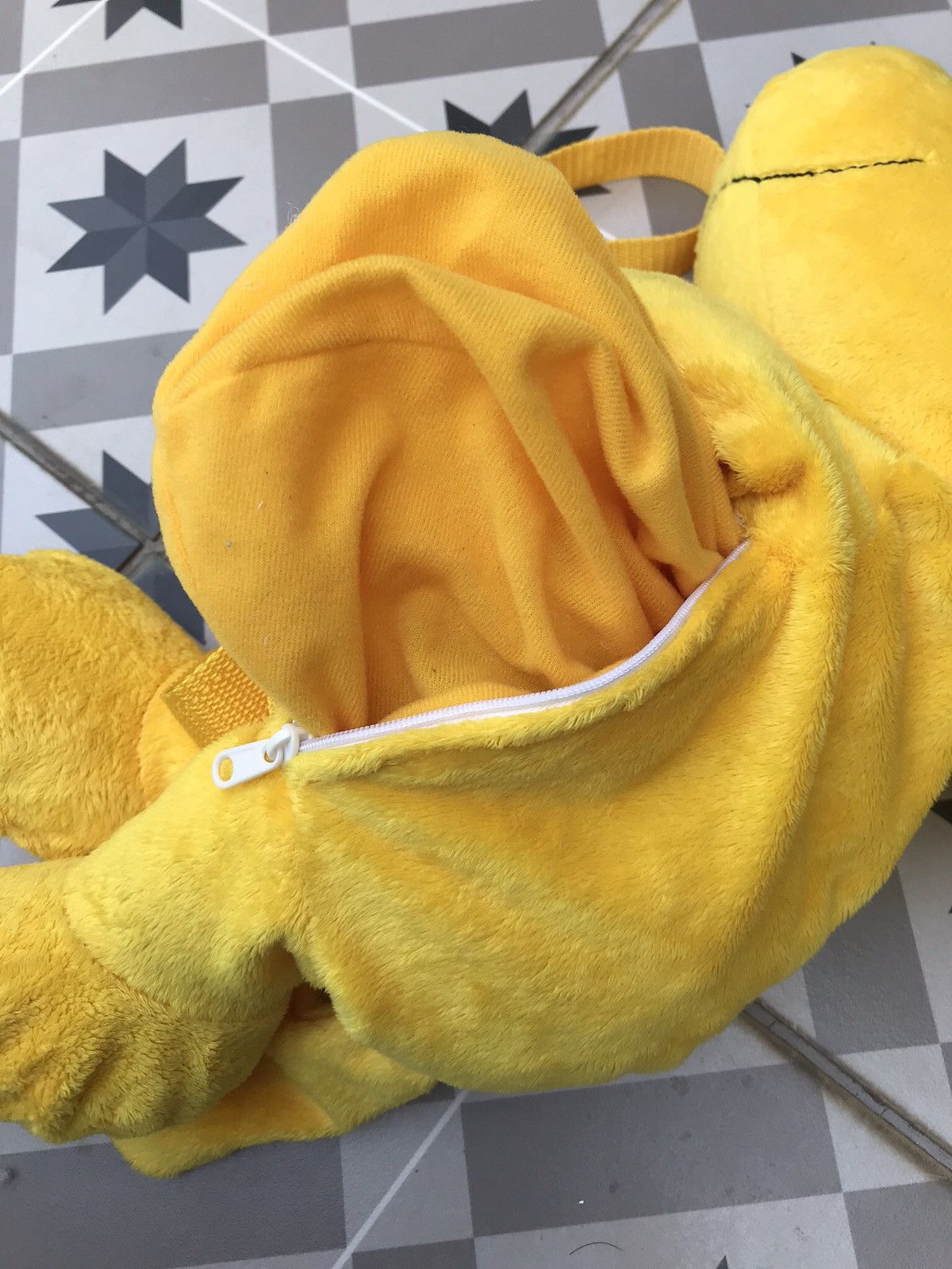 Japanese Brand VINTAGE WOODSTOCK PEANUTS PLUSH BACKPACK Size ONE SIZE - 12 Thumbnail