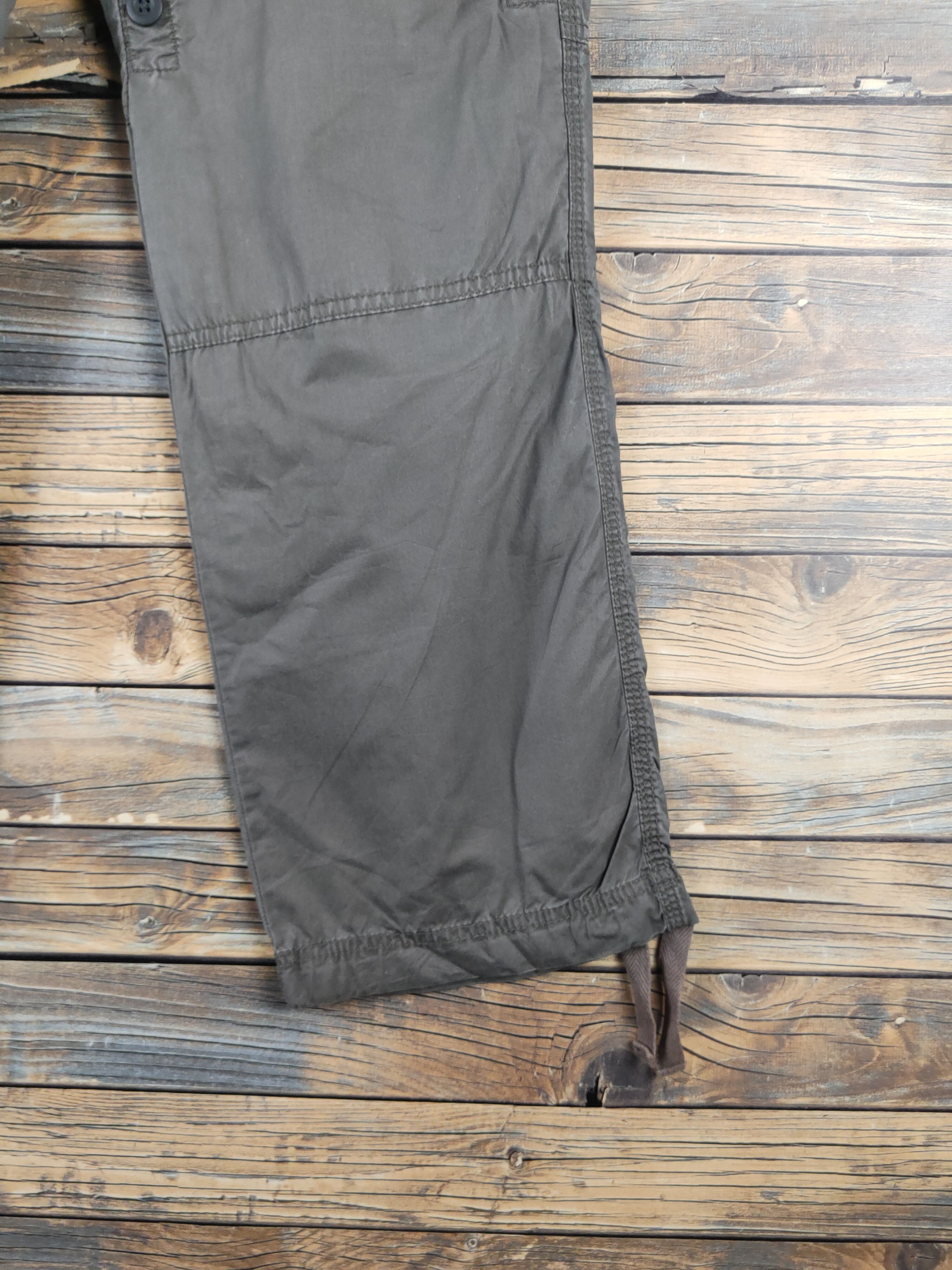 Japanese Brand DL Green Multipocket utility Tactical Cargo Pants #493 Size US 30 / EU 46 - 6 Thumbnail
