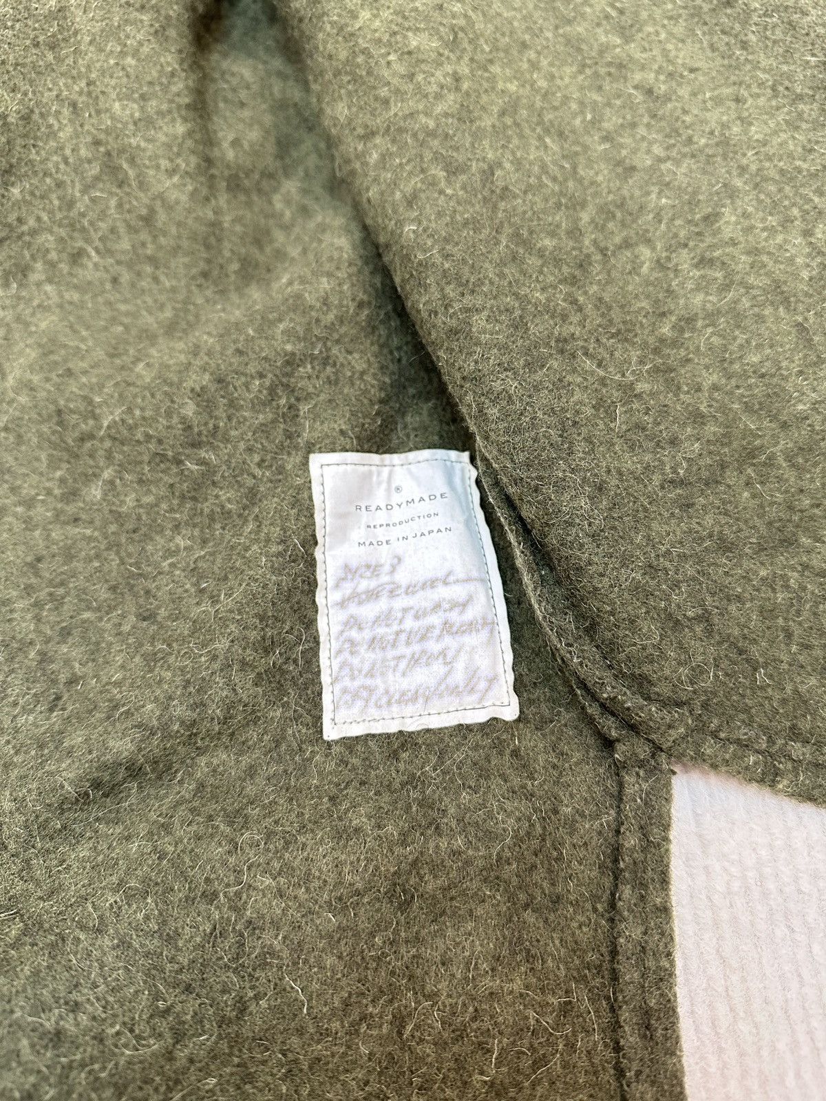 READYMADE × Saint Michael Readymade Wool Military Blanket Shirt Size US L / EU 52-54 / 3 - 15 Thumbnail