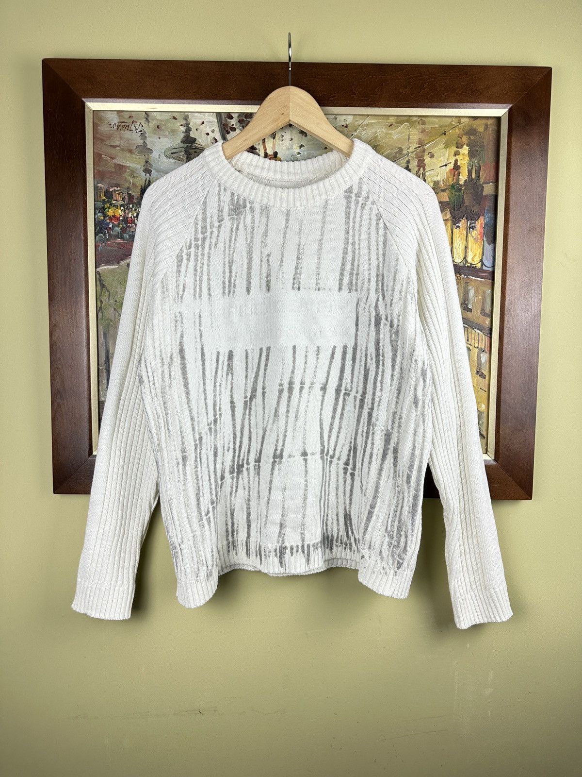 Vintage Vintage y2k 2000s tatoo jumper Size US M / EU 48-50 / 2 - 1 Thumbnail