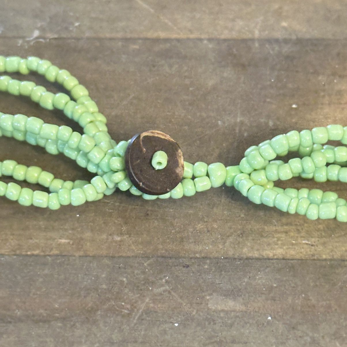Vintage Vintage multi strand beaded mother of pearl necklace Size ONE SIZE - 4 Thumbnail