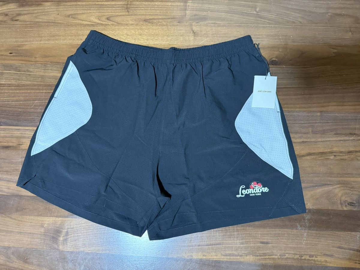 Aime Leon Dore Aime Leon Dore Team Leon Performance Short Jet Black Large Size US 34 / EU 50 - 1 Thumbnail