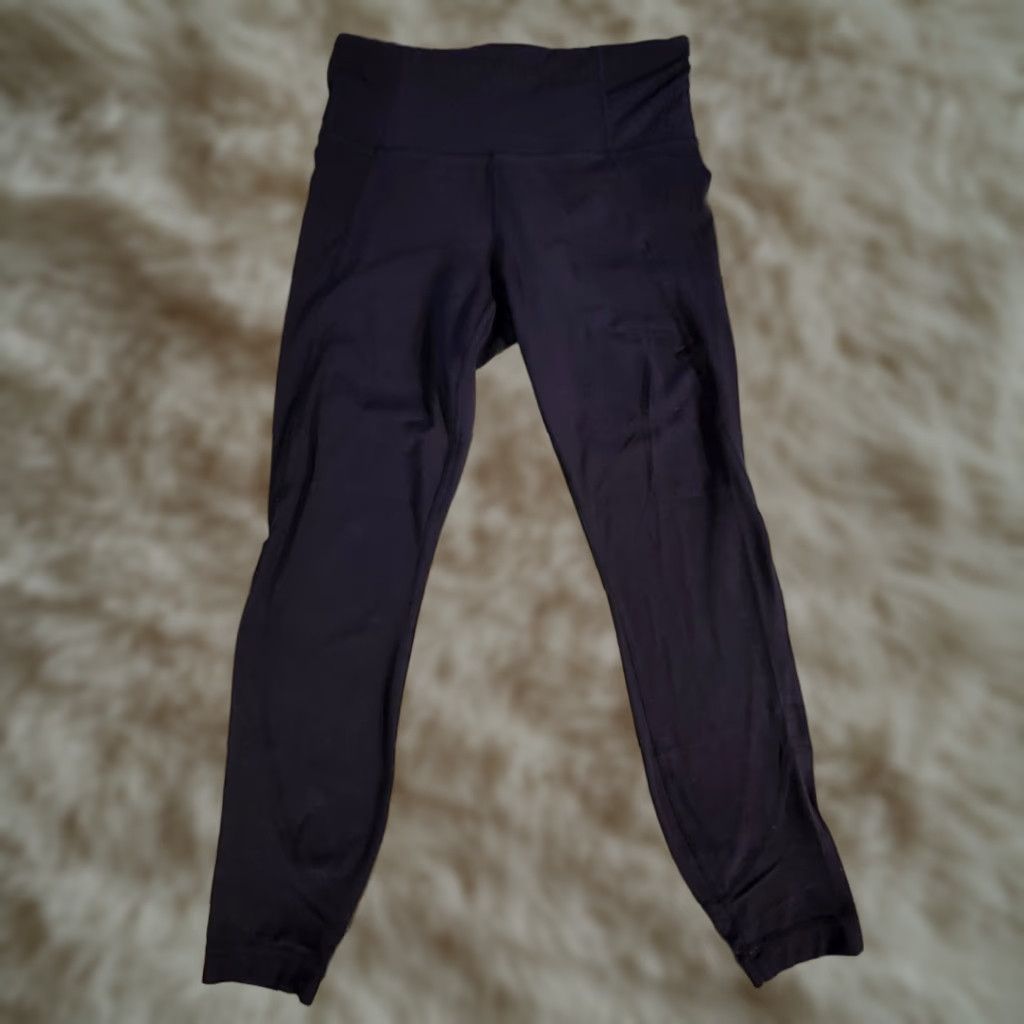 Athleta Athleta Leggings Womens S Navy Blue Slim Skinny Fit Stretch Yoga Workout Active Size 28" / US 6 / IT 42 - 1 Thumbnail