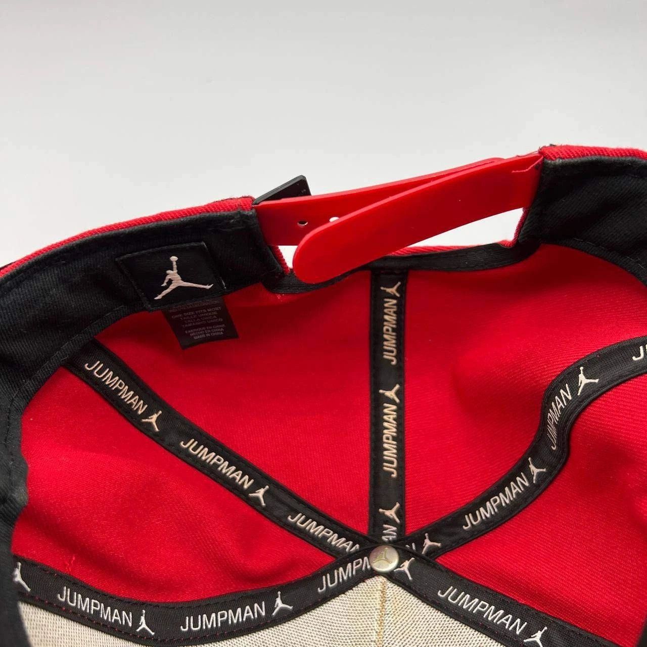 Jordan Brand Air Jordan 11 Hat Men Red Win Like 96 Jumpman Snap Back Cap Size ONE SIZE - 3 Thumbnail