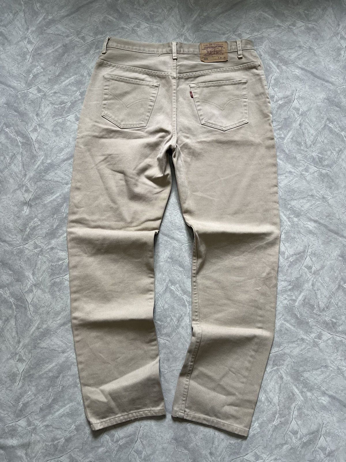 Levi's Vintage Levi’s 501 Beige Size US 34 / EU 50 - 1 Thumbnail