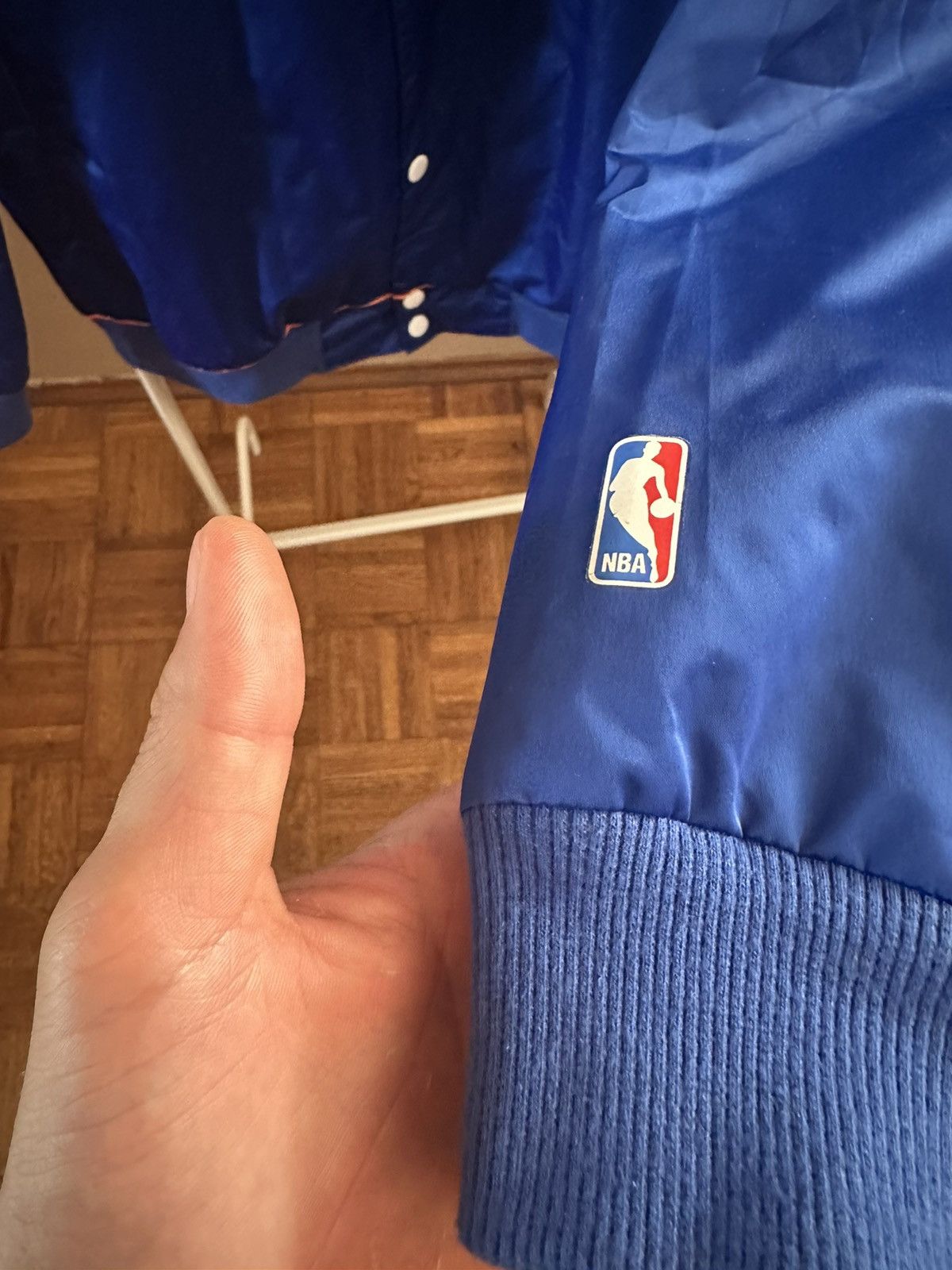 Adidas Adidas nba new york jacket bomber Size US L / EU 52-54 / 3 - 3 Thumbnail