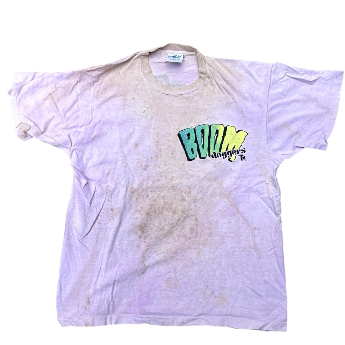 Thrasher VINTAGE Thrashed Distressed Surfing Boomdoggers Made in USA Purple T-Shirt Size L Size US L / EU 52-54 / 3 - 2 Thumbnail
