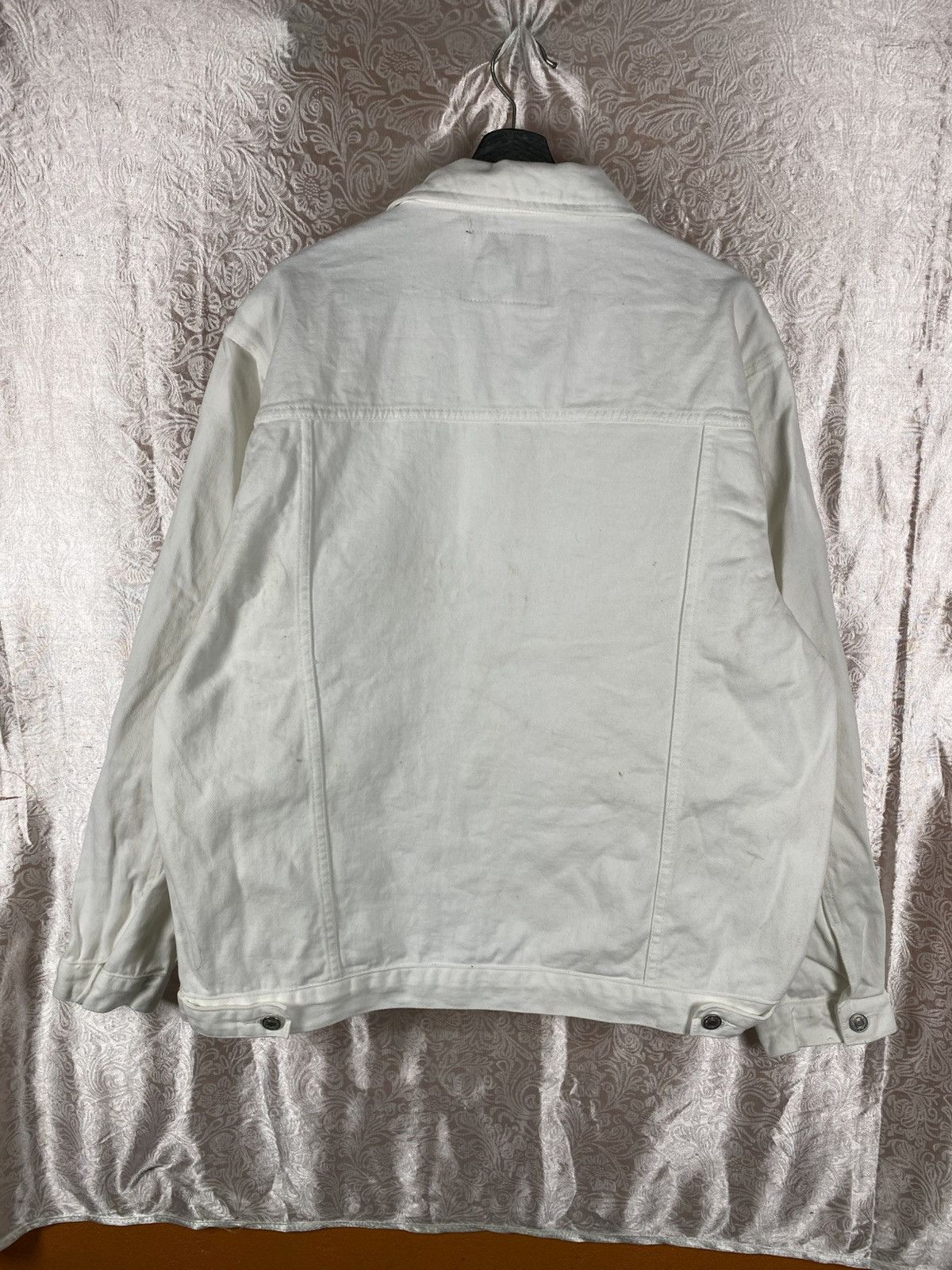 Vintage Designed Brothers N2 White Denim Jacket Vintage Workwear Size US XL / EU 56 / 4 - 9 Thumbnail