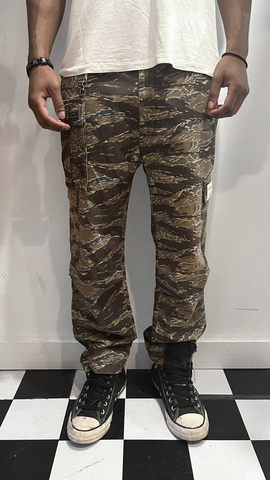 Undercover SS11 Underman Camo Cargos + Side Bag Size US 32 / EU 48 - 1 Thumbnail