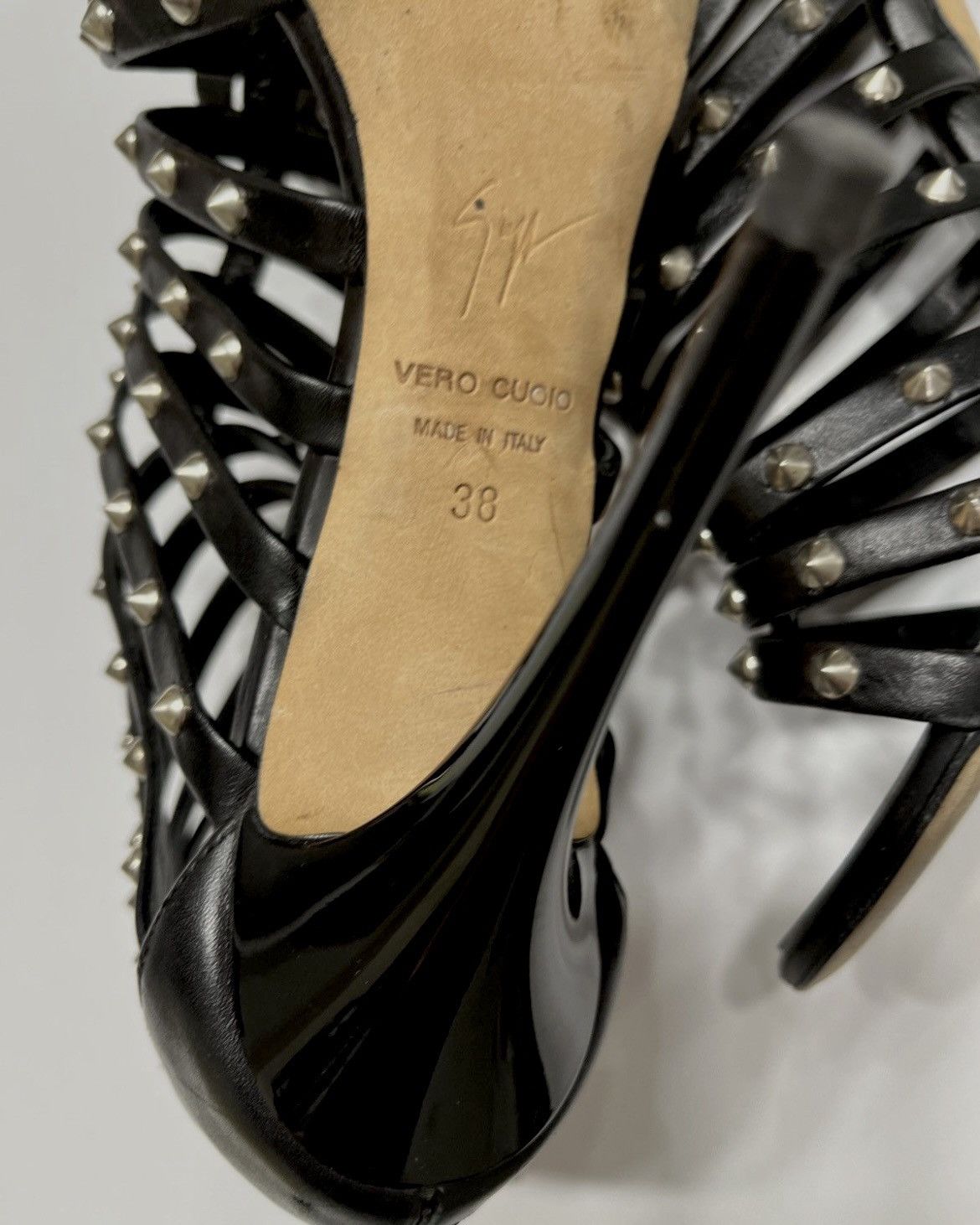 Giuseppe Zanotti Vintage Guiseppe Zanotti Gladiator Heeled Sandals Size US 8 / IT 38 - 4 Thumbnail