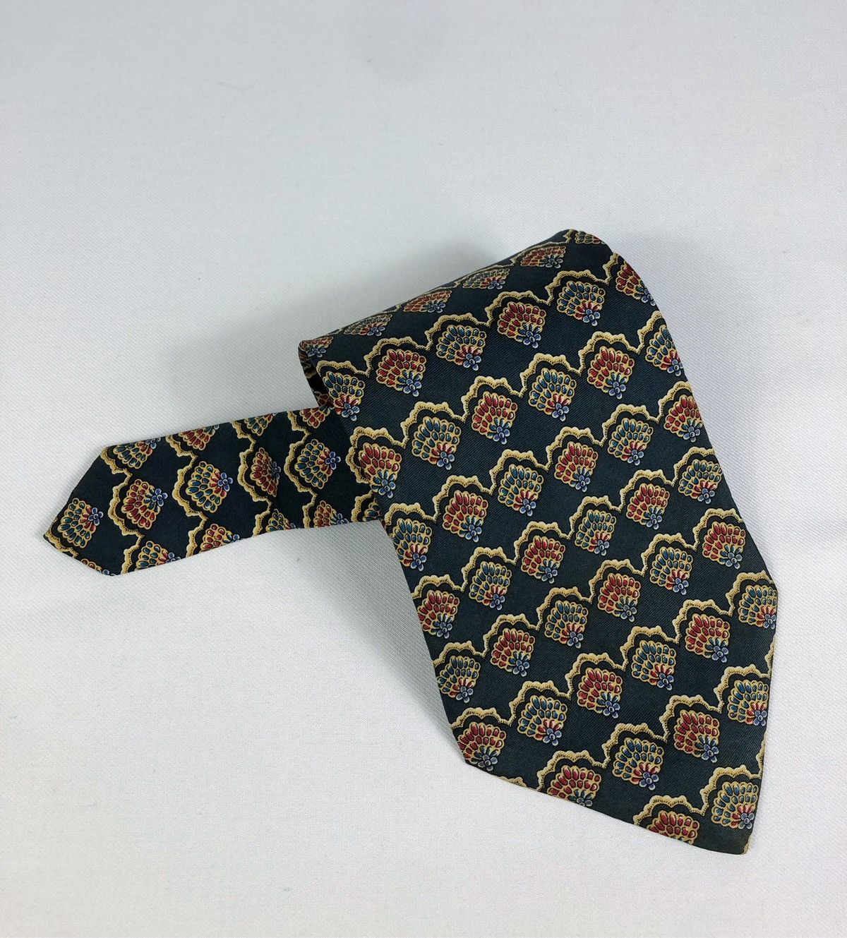 Christian Dior Monsieur Rare Vintage Christian Dior Cravate Silk Tie Made in Canada Size ONE SIZE - 8 Thumbnail