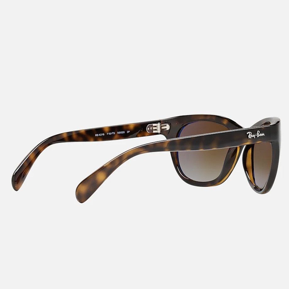 RayBan Ray Ban RB4216 Polished Light Havana Frame Brown Lens Size ONE SIZE - 5 Thumbnail
