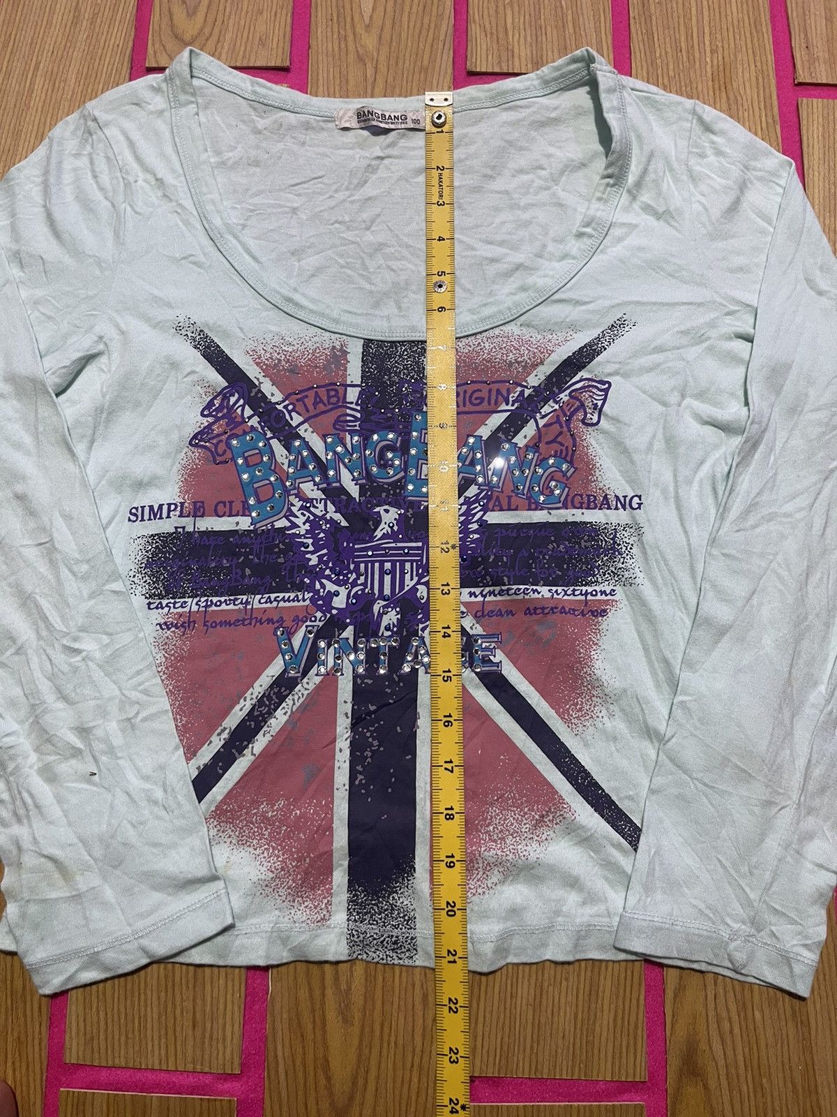 If Six Was Nine Y2K BANGBANG LONG SLEEVE TSHIRT Size M / US 6-8 / IT 42-44 - 8 Thumbnail