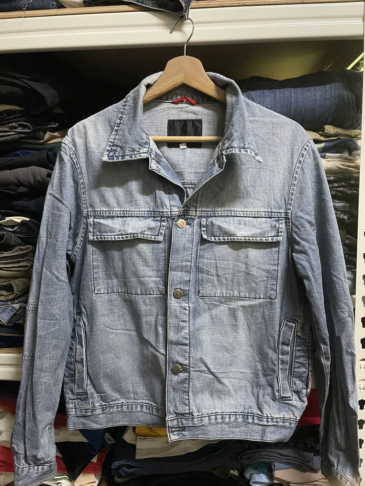Morgan Homme Vintage Morgan Homme Denim Jackets Size US M / EU 48-50 / 2 - 1 Thumbnail