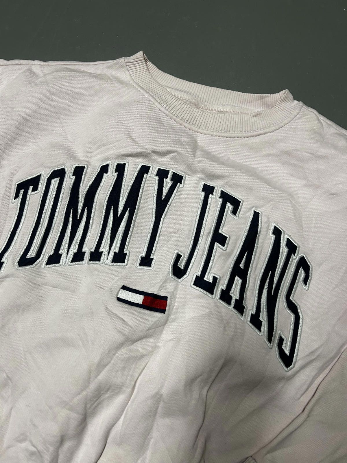Tommy Jeans Tommy Jeans Vintage Cropped Sweatshirt Size S / US 4 / IT 40 - 3 Thumbnail