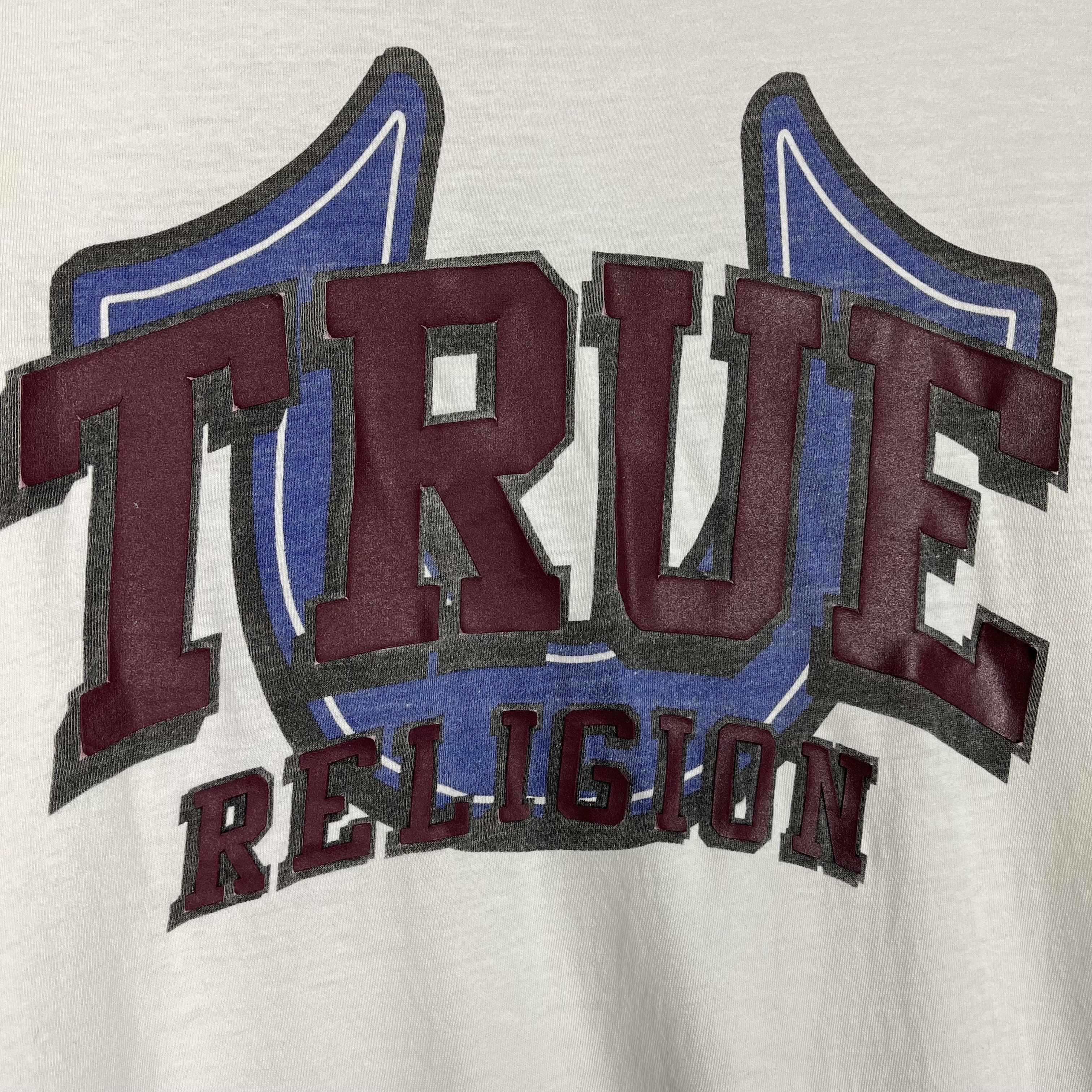 True Religion VTG True Religion Big Logo Y2K Japanese T Shirt 00’s Size US L / EU 52-54 / 3 - 7 Thumbnail