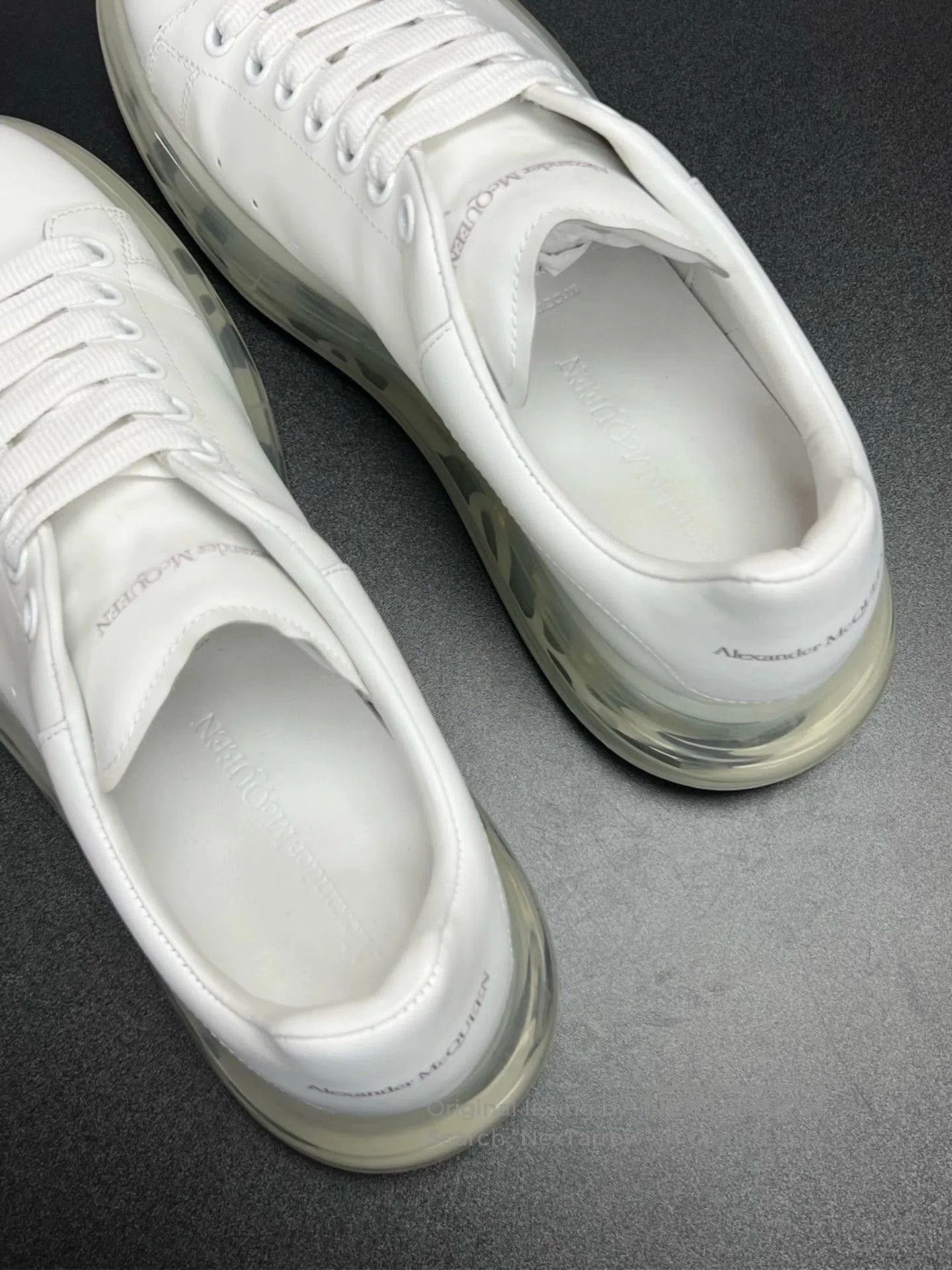 Alexander McQueen MCQ White Sole Air Cushion Sneakers Size 44. Size US 10.5 / EU 43-44 - 4 Thumbnail