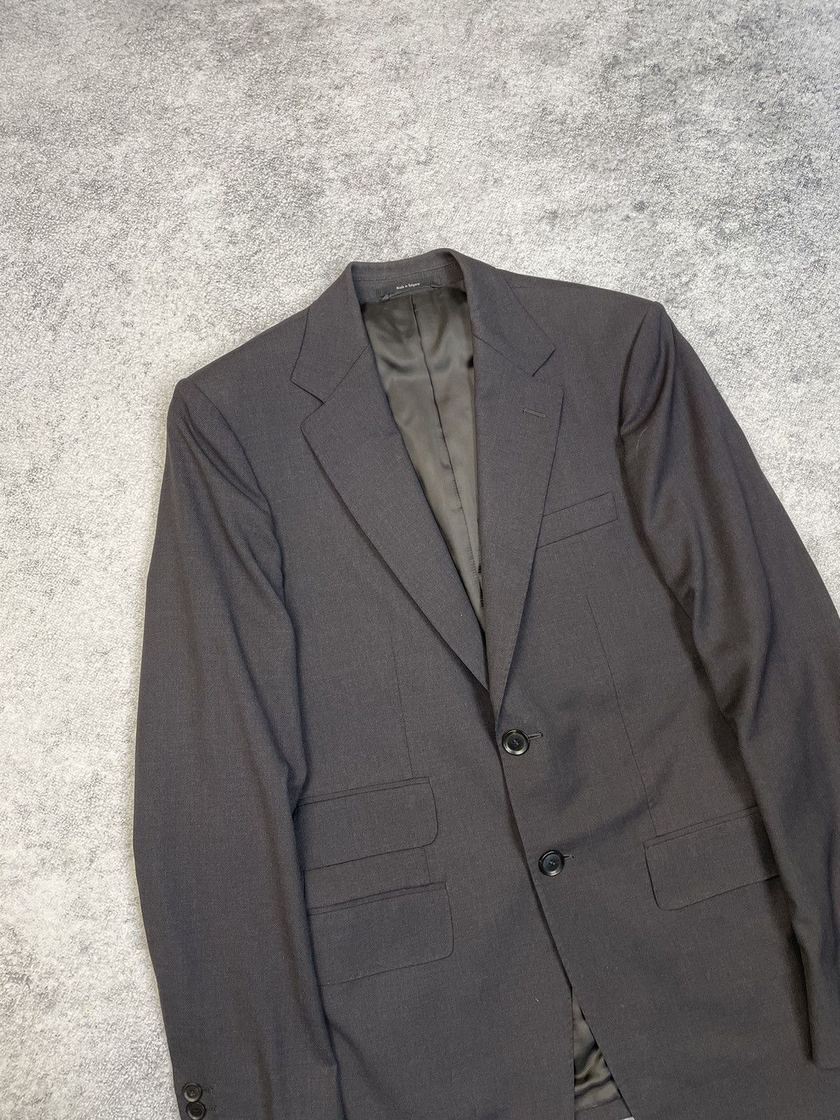 Gucci Gucci Men's Black Cotton uniform Suit with dustbag Size 44S - 6 Thumbnail
