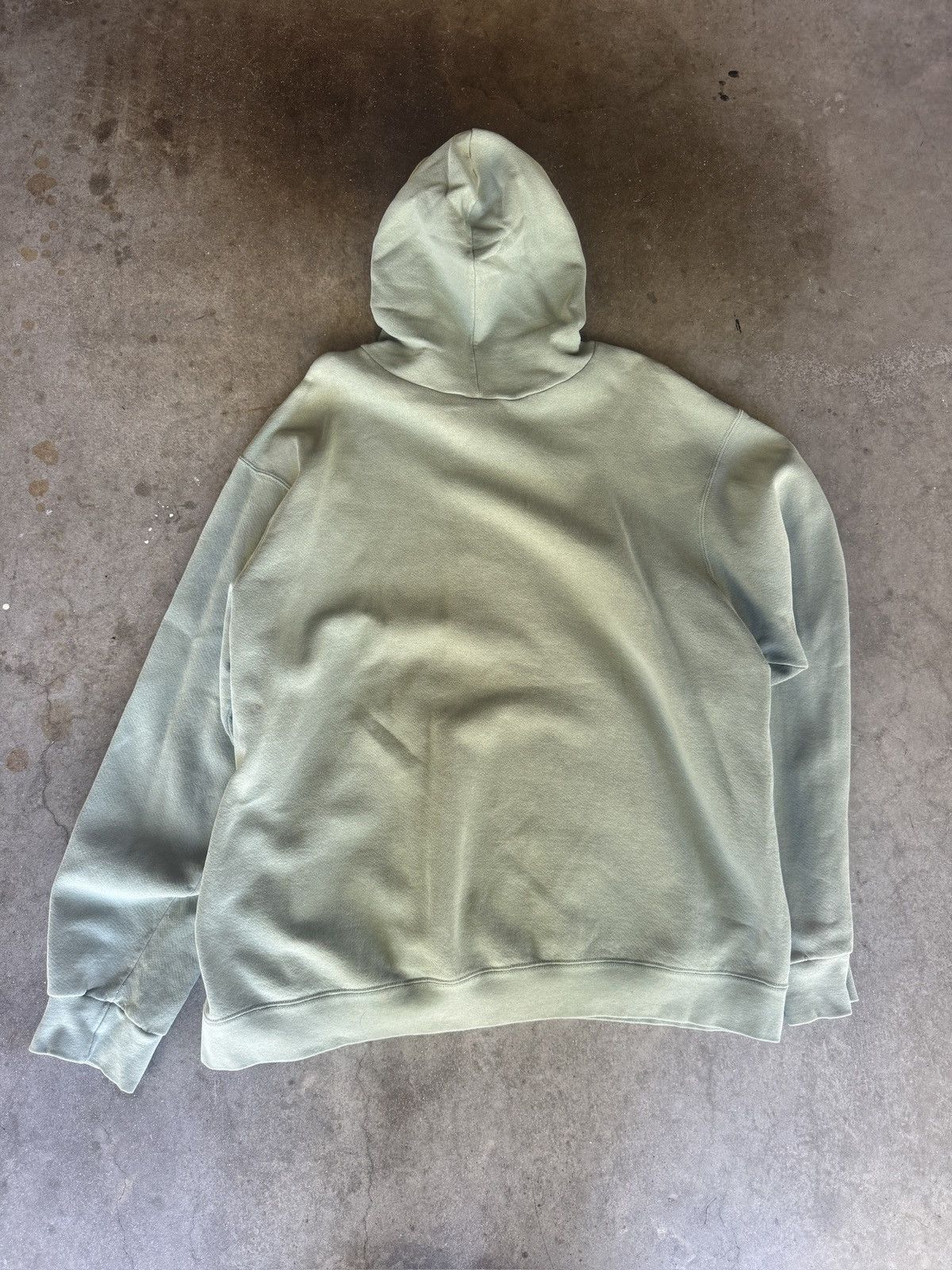 Nike Vintage 00's Nike Mini Center Swoosh Matcha Green Hoodie Size US XL / EU 56 / 4 - 6 Thumbnail