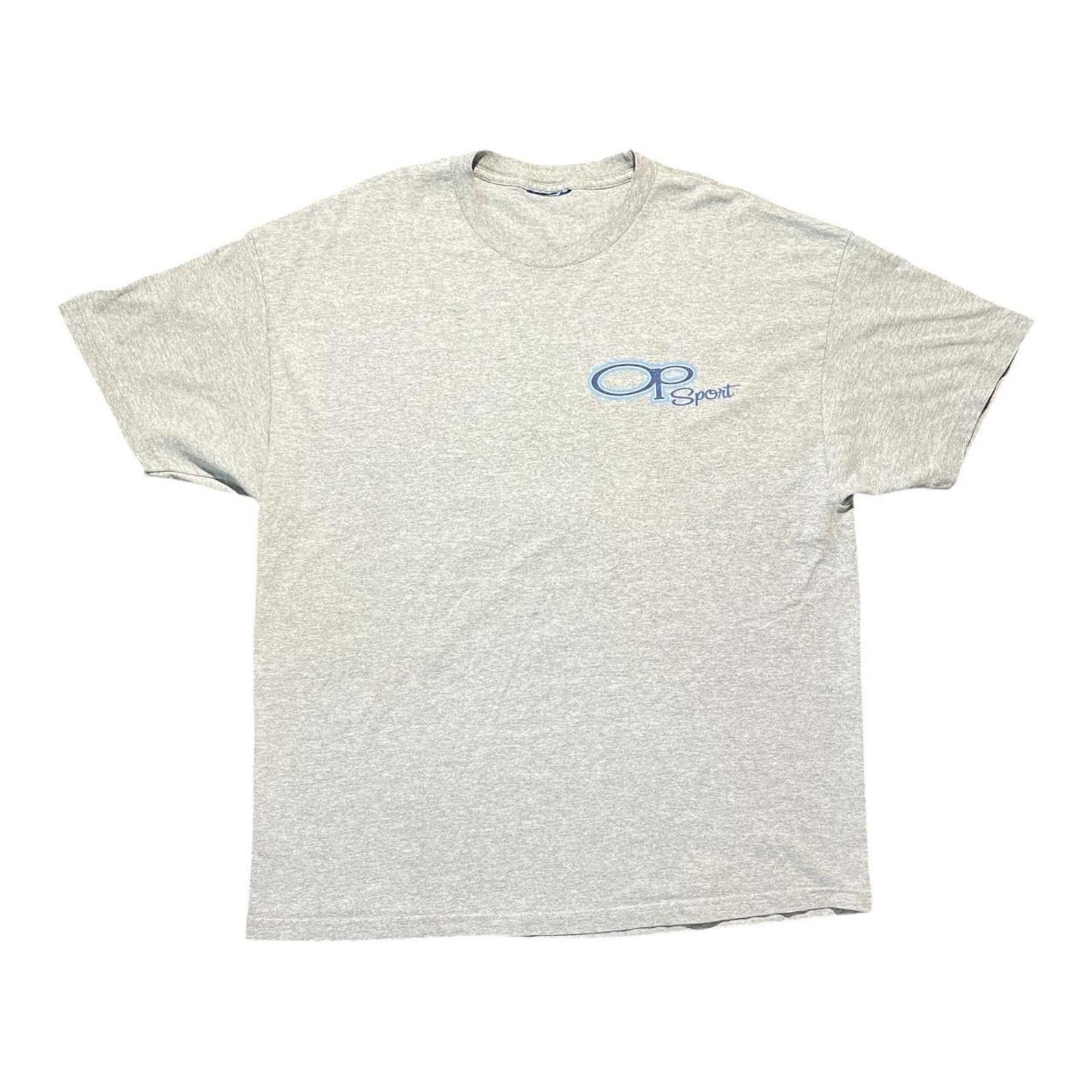 Ocean Pacific Vintage OP SPORT Since Seventy Two Gray T Shirt Size US XL / EU 56 / 4 - 2 Thumbnail