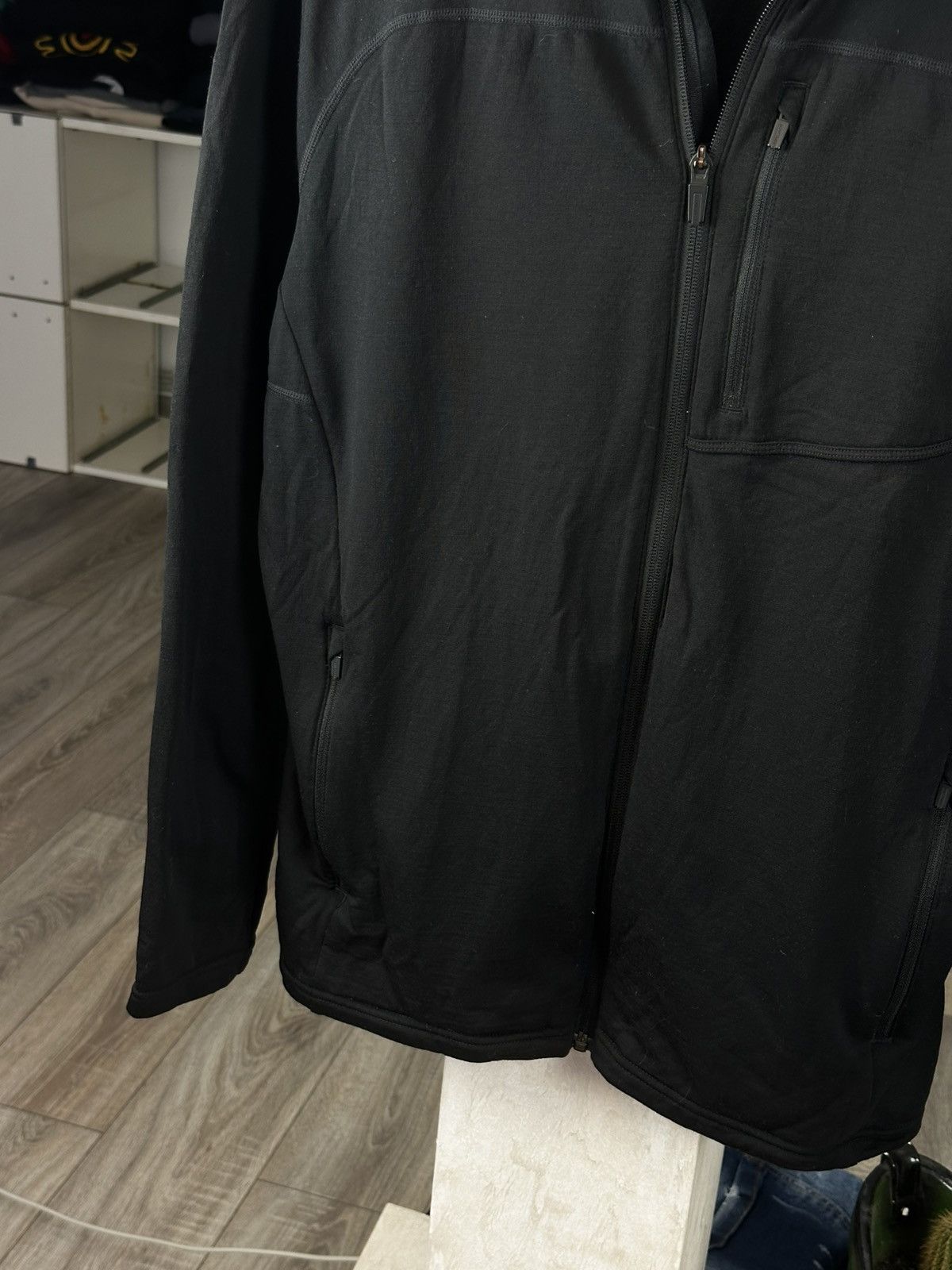Icebreaker Ice Breaker Zip Black Merino Wool Jumper Thermo Size US M / EU 48-50 / 2 - 5 Thumbnail