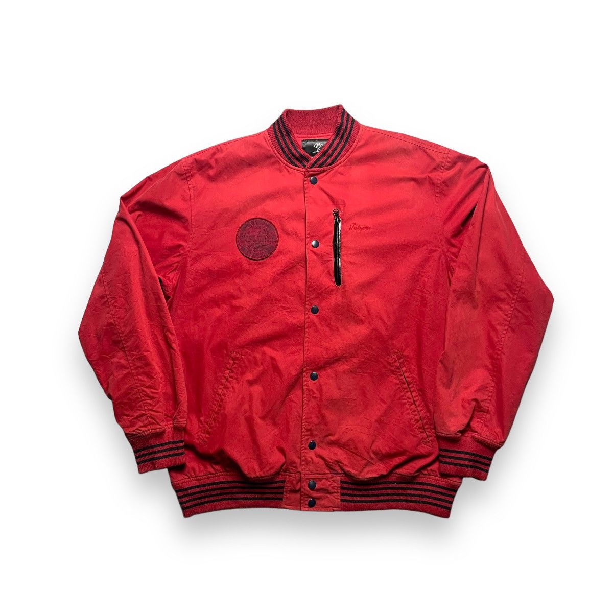 Lafayette 148 LAFAYETTE EMBROIDERED SPELL OUT VARSITY JACKET Size US XL / EU 56 / 4 - 2 Thumbnail
