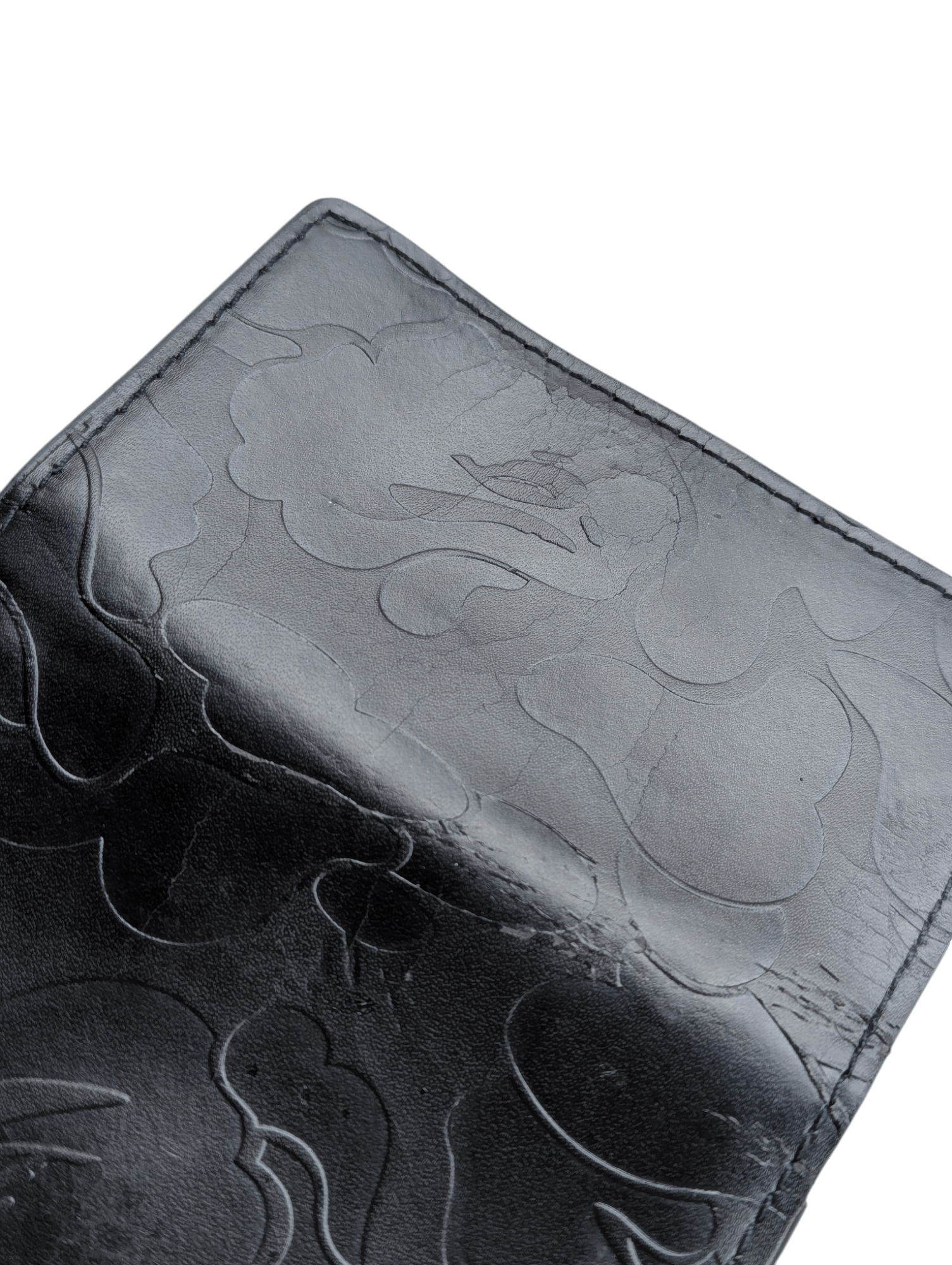 Bape A Bathing Ape Bape Embossed Leather Wallet Card Case Size ONE SIZE - 5 Thumbnail