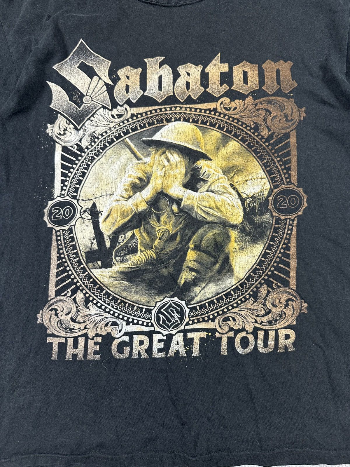 Band Tees Y2K Sabaton Logo T-shirt Casual Streetwear Rare Game Usa L Size US L / EU 52-54 / 3 - 2 Thumbnail