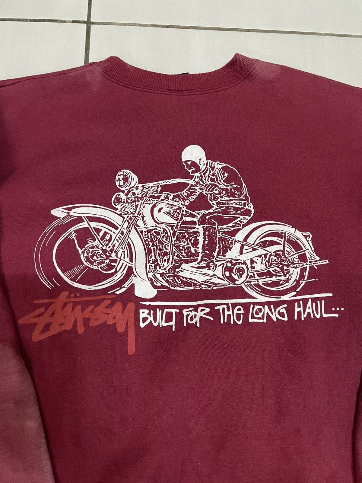 Vintage 90s Stussy built for the long haul sweatshirt