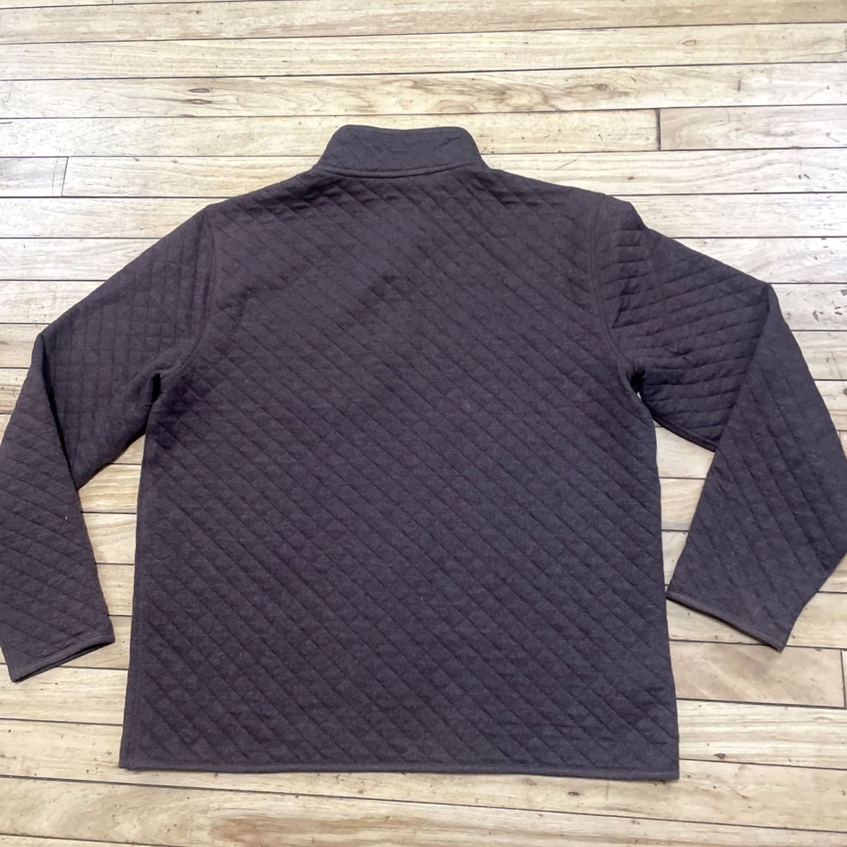 Eddie Bauer VINTAGE Eddie Bauer Hunting Quilted Texture 1/4 Zip Sweater Men L Brown Capsule Knit L Size US L / EU 52-54 / 3 - 2 Thumbnail