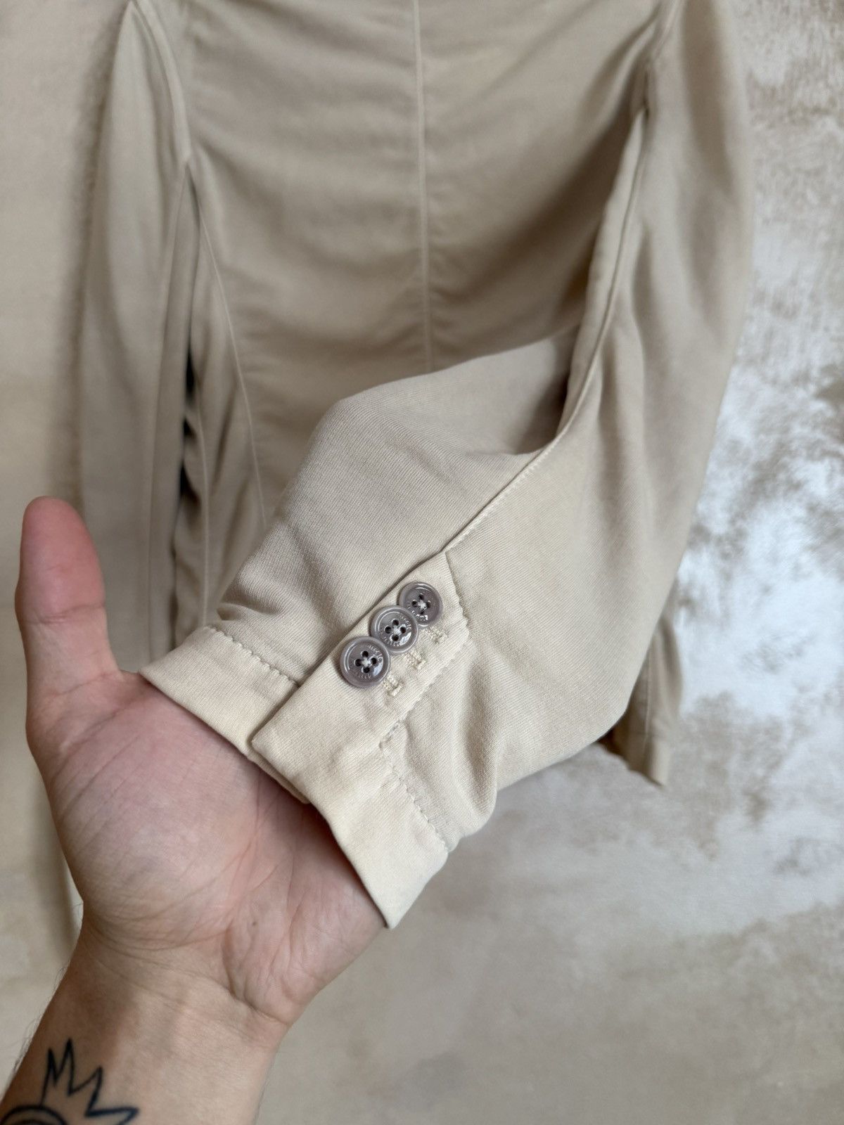 Circolo 1901 Circolo 1901 Womens Cotton Blazer Jacket Size 44 Size M / US 6-8 / IT 42-44 - 15 Thumbnail