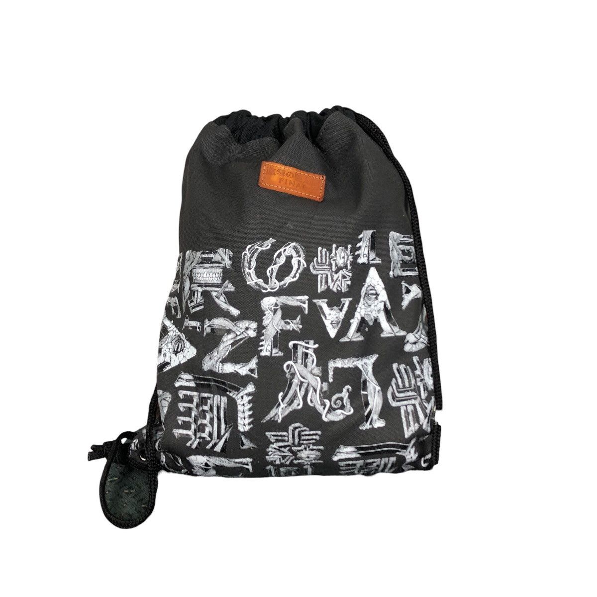 Japanese Brand 📌Vintage Biker Bag Final Japan Over Print Design Size ONE SIZE - 1 Thumbnail
