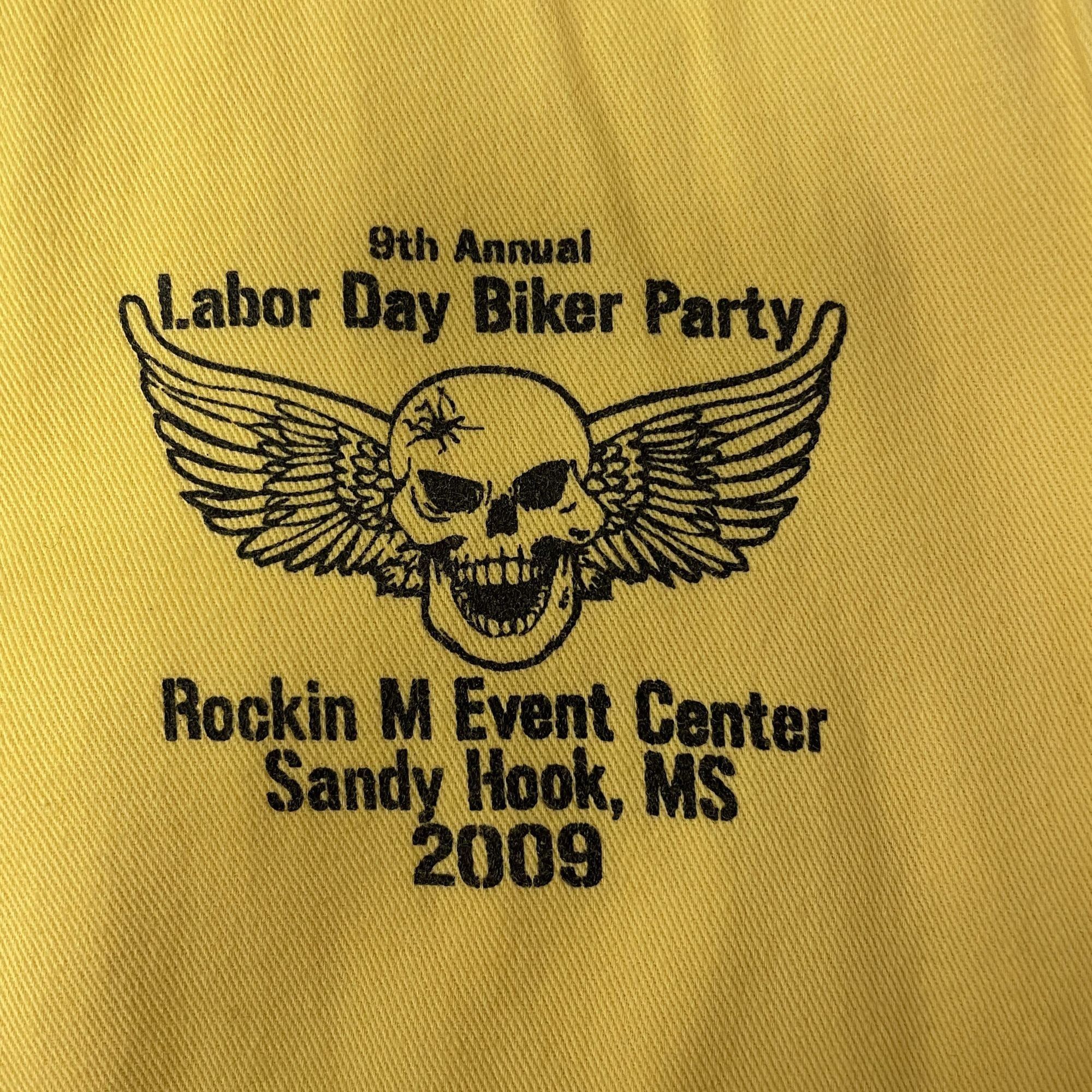 Other Labor Day BIKER PARTY Wild Pig HOG BEER Motorcycle Shirt Size US XL / EU 56 / 4 - 5 Thumbnail