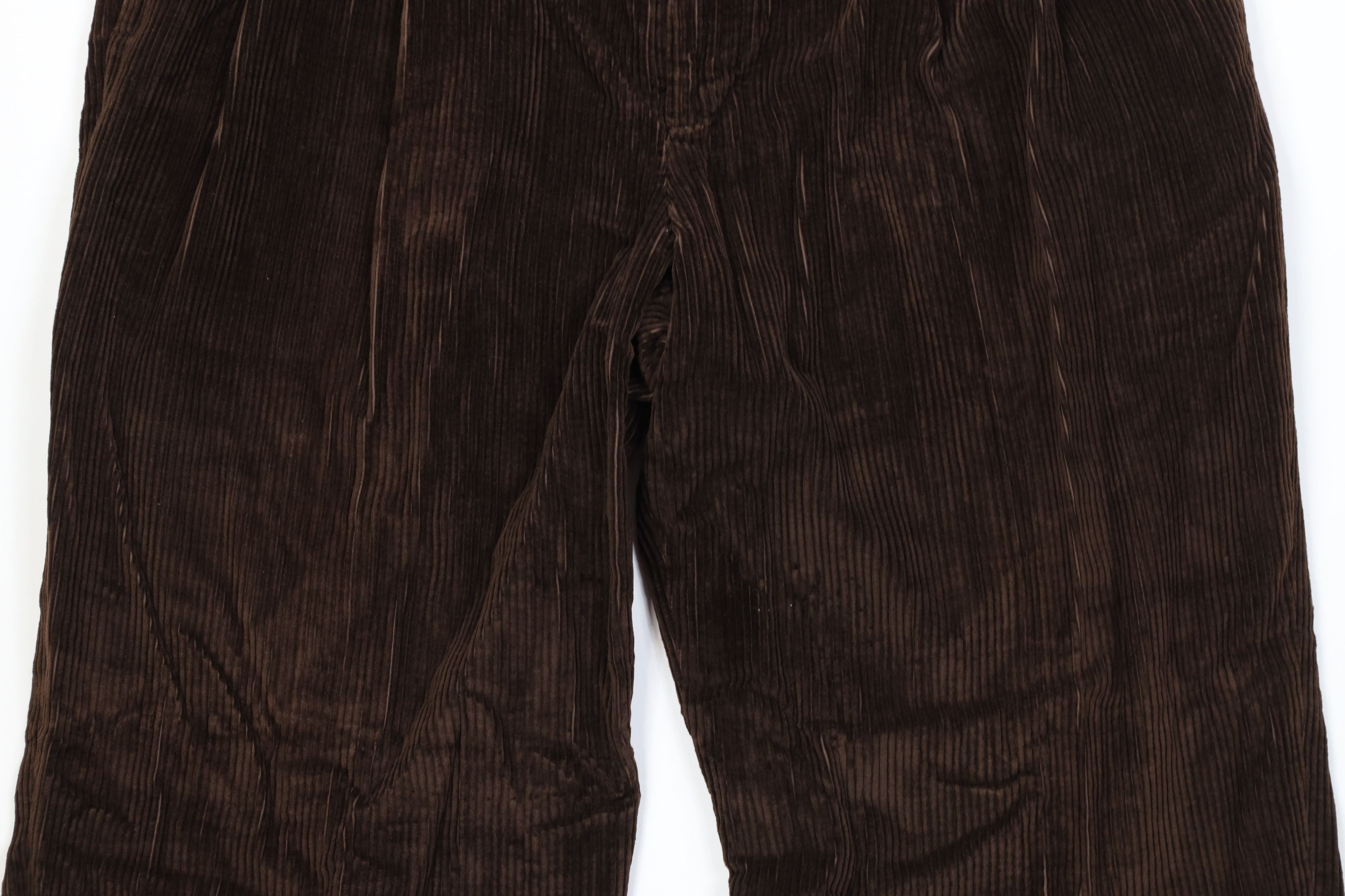 Vintage Vintage 90s Streetwear Wide Leg Corduroy Chino Pants USA Size US 38 / EU 54 - 3 Thumbnail