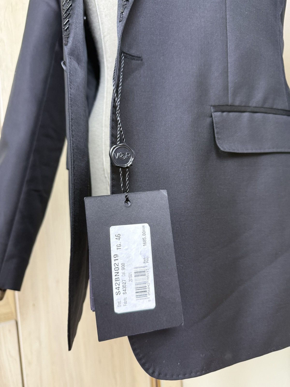 Viktor & Rolf Viktor & Rolf Monsieur Black Beaded Lapel Blazer Size 46 Size 36R - 6 Thumbnail