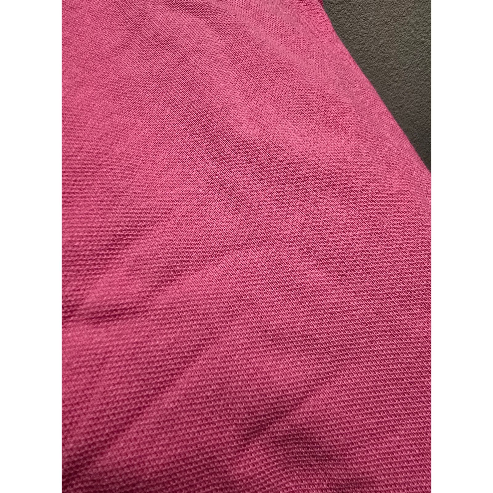Vintage Vintage Sleeveless Pink Polo Blank Shirt Cotton L 90s Size L / US 10 / IT 46 - 3 Thumbnail
