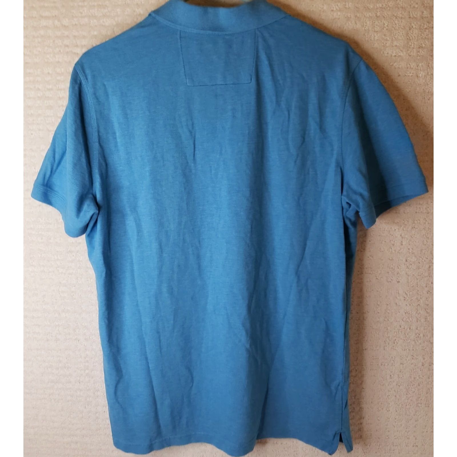 Banana Republic Banana Republic Polo Shirt Men L Blue Short Sleeve Pique Stretch Regular Fit Golf casual Modern Size US L / EU 52-54 / 3 - 6 Thumbnail