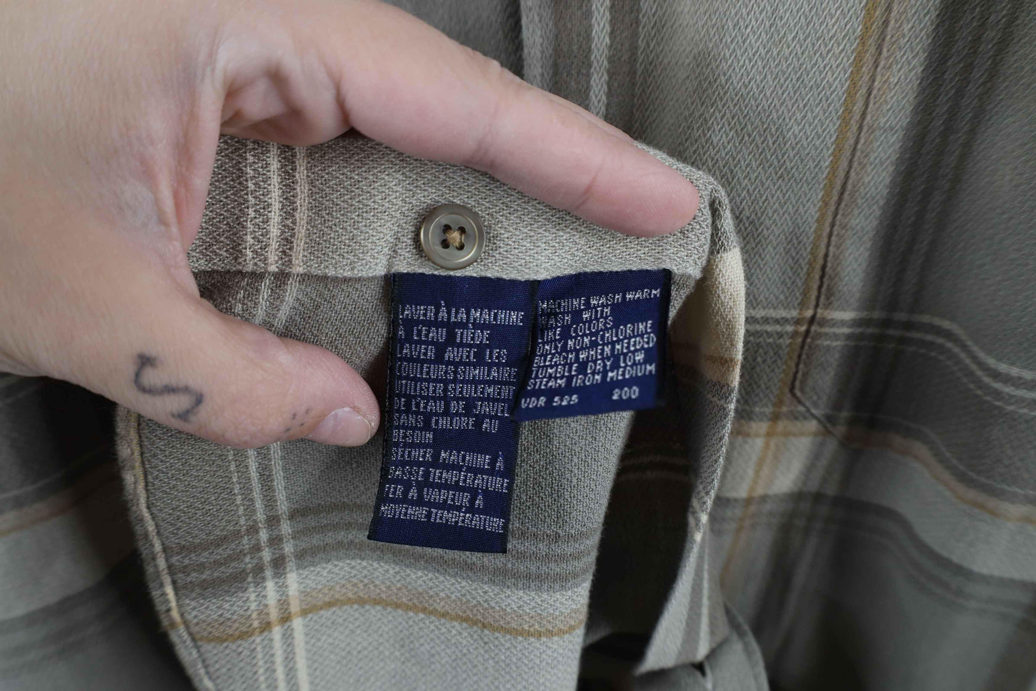 Nautica × Vintage Vintage 90s Nautica Fit Short Sleeve Collared Button Shirt Size US XL / EU 56 / 4 - 8 Thumbnail