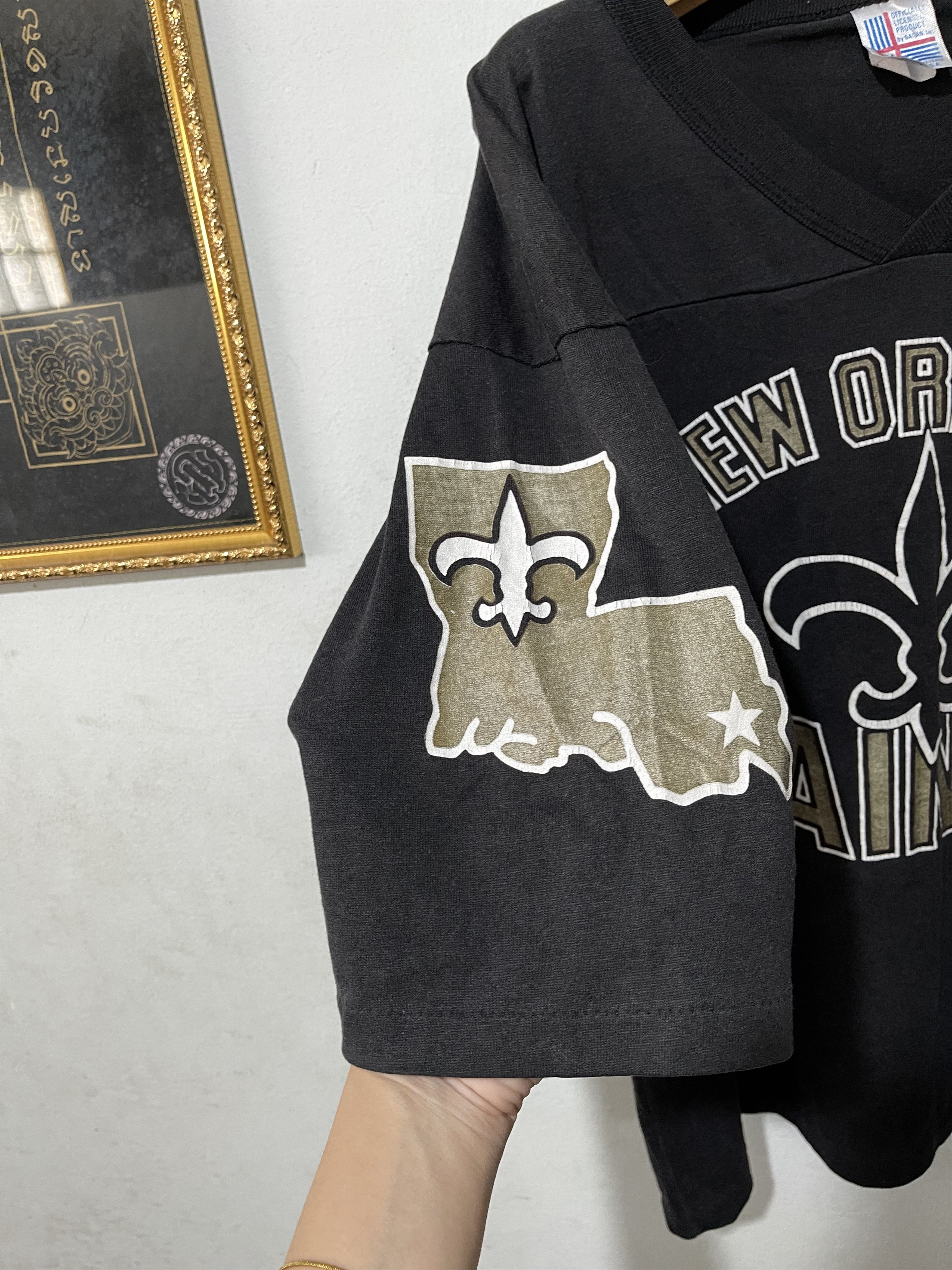 NFL × Vintage Vintage 90s New Orleans Saints Jersey Size US M / EU 48-50 / 2 - 3 Thumbnail