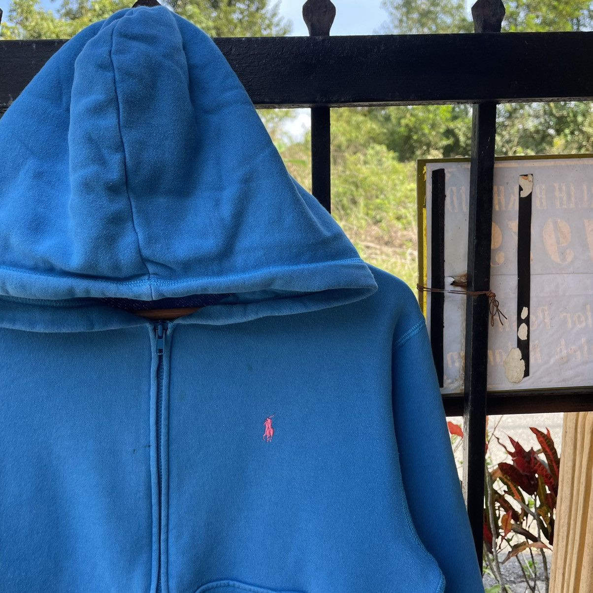 Ralph Lauren 🔥Ralph Lauren Small Pony Logo Full Zipper Sweater Hoodie Size US S / EU 44-46 / 1 - 6 Thumbnail