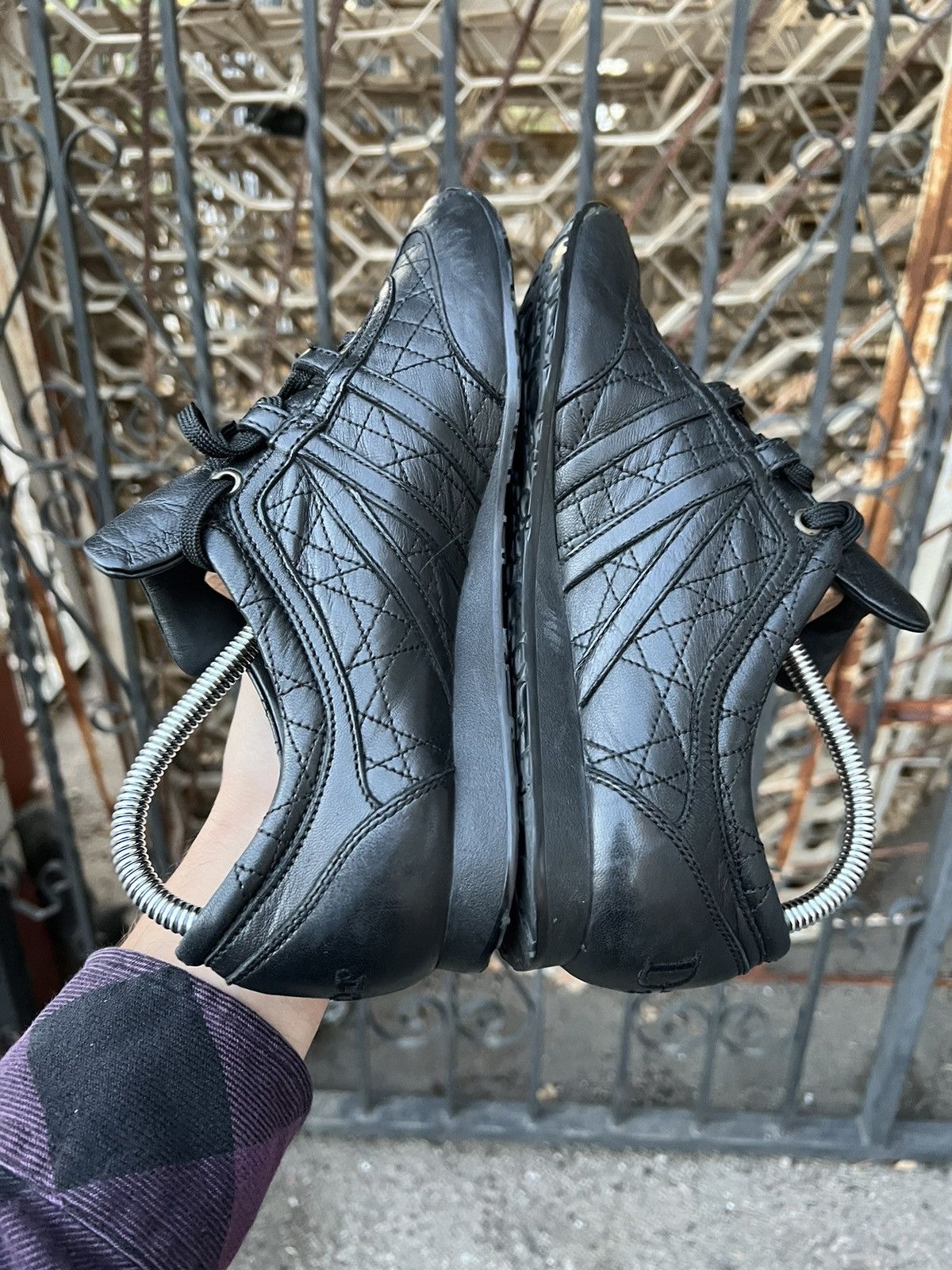 Dior Dior Leather Trainers Vintage Size US 7.5 / IT 37.5 - 5 Thumbnail