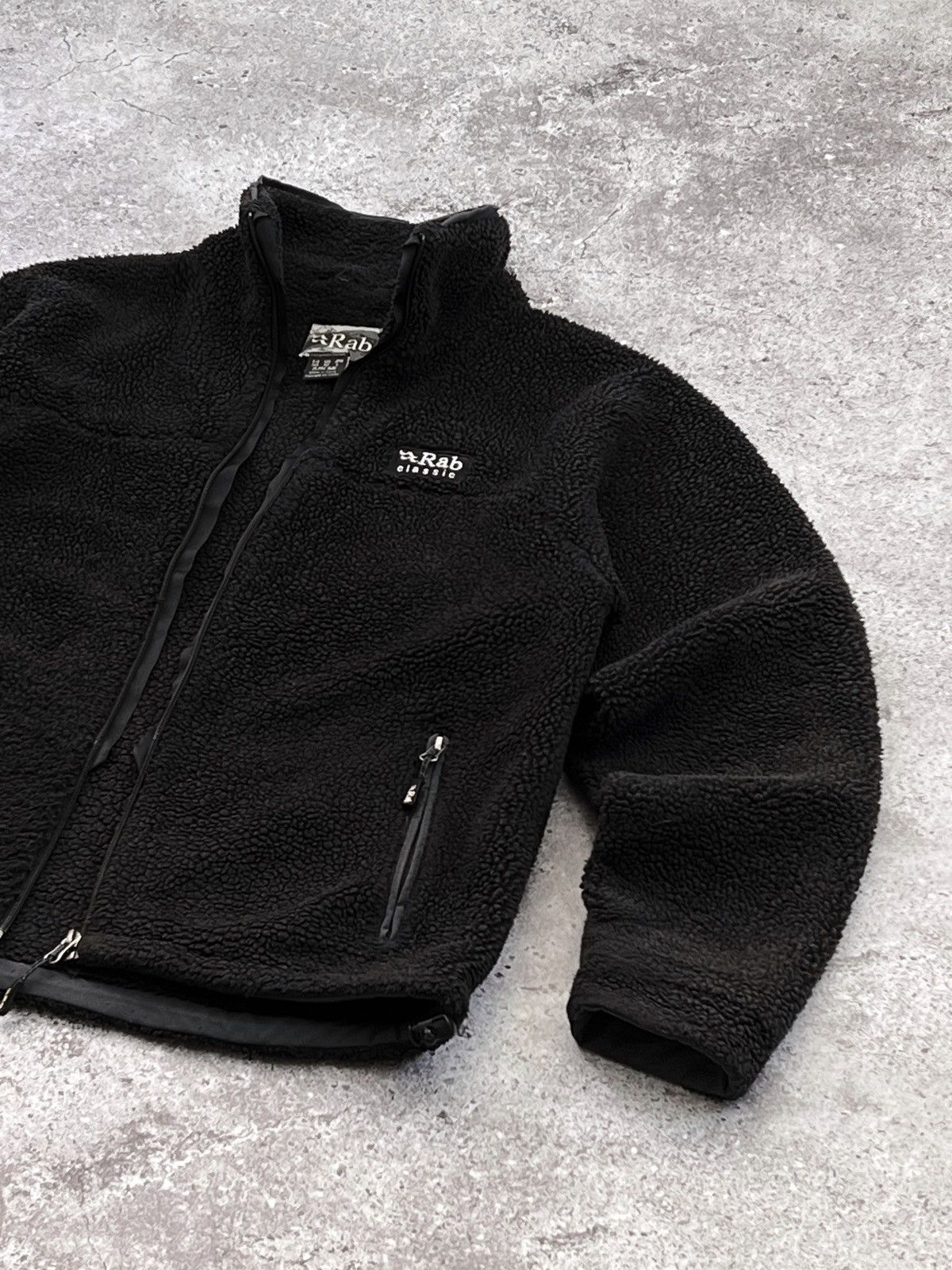 Rab Jacket Double Pile Sherpa Fleece Walking Hiking