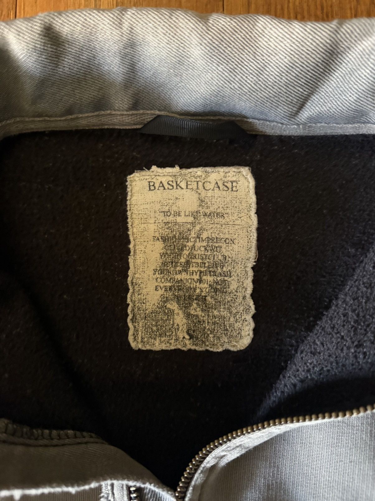 basketcase gallery Basketcase Gallery gray quarter-zip Size US L / EU 52-54 / 3 - 3 Thumbnail